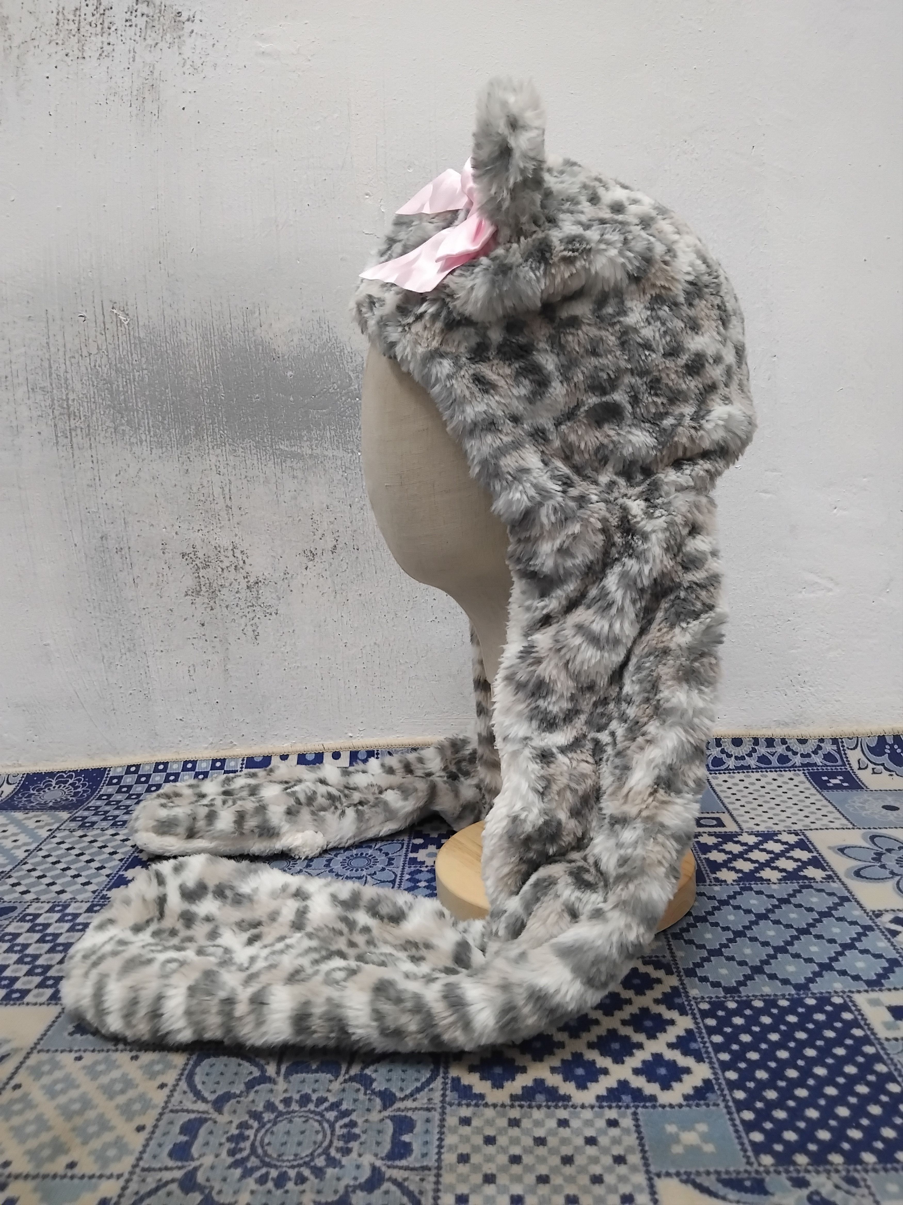 Japanese Brand 💥Claires kitty grey hat Size ONE SIZE - 6 Thumbnail