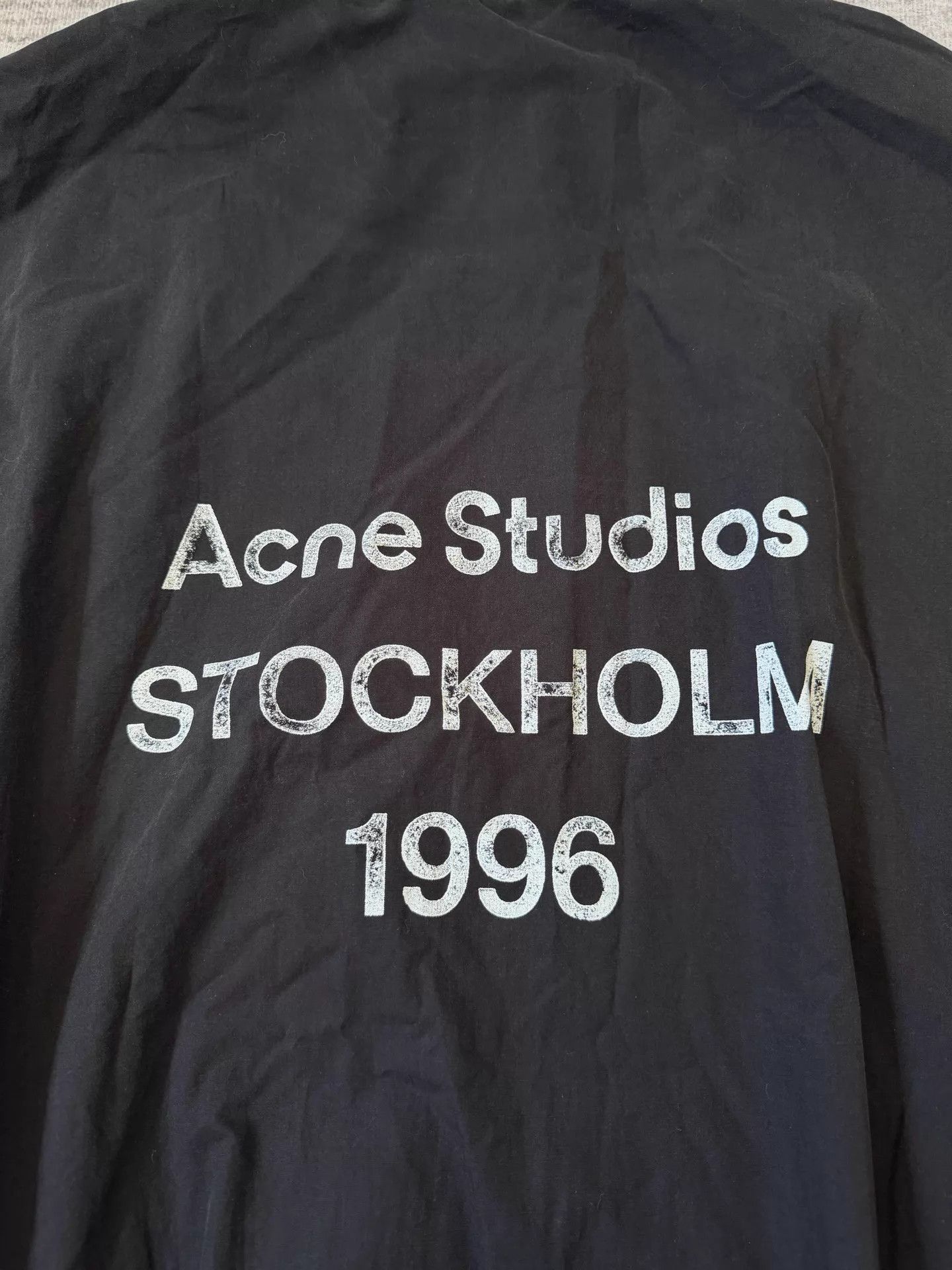 Acne Studios Acne Studios 1996 Mud Dyed Coach Jacket Size 42 Size US XS / EU 42 / 0 - 5 Thumbnail