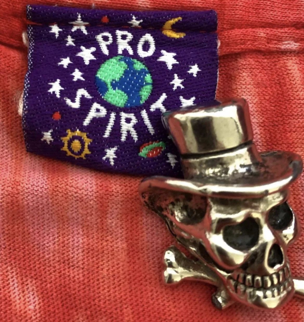 Vintage Vintage pro spirit 90s single stitch t shirt tie dye red L Size US L / EU 52-54 / 3 - 9 Thumbnail
