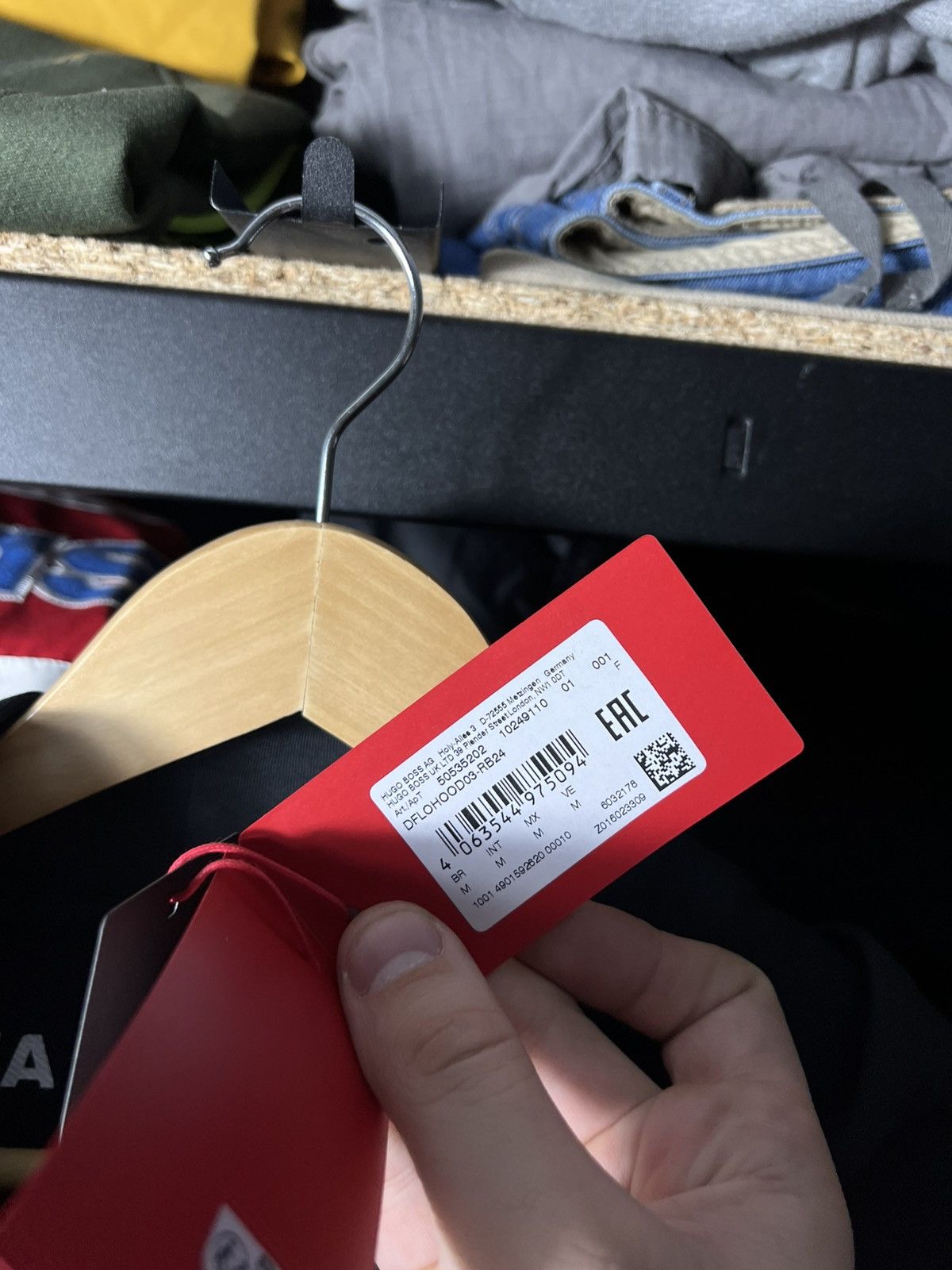Hugo HUGO Red Bull Racing Oversized Hoodie Black F1 Visa Cash App Size US M / EU 48-50 / 2 - 13 Thumbnail