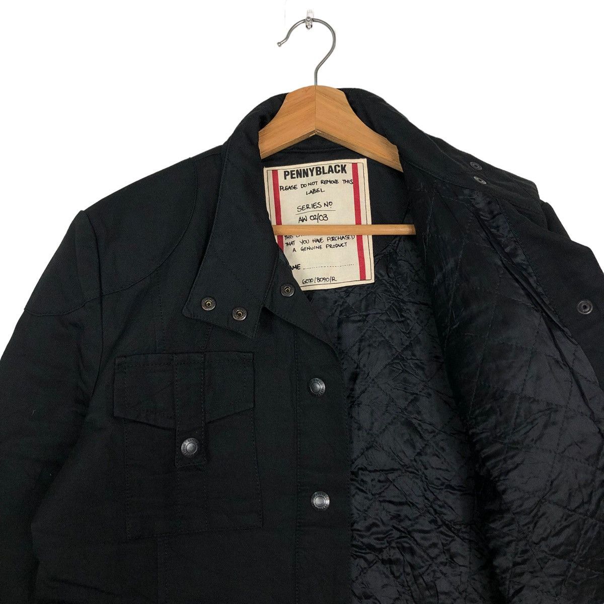 Hysteric Glamour 🔥Vtg Biker Jacket Bondage PennyBlack Italy Bondage Pocket Size US M / EU 48-50 / 2 - 10 Thumbnail