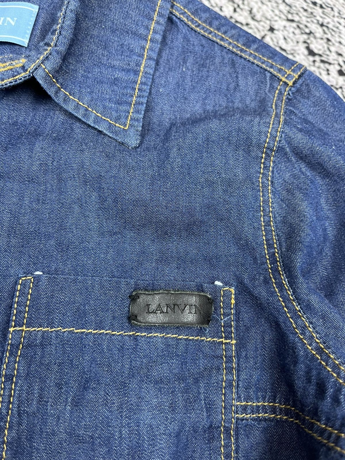 Lanvin Lanvin patched aviator for kids baby shirt Size US XXS / EU 40 - 5 Thumbnail