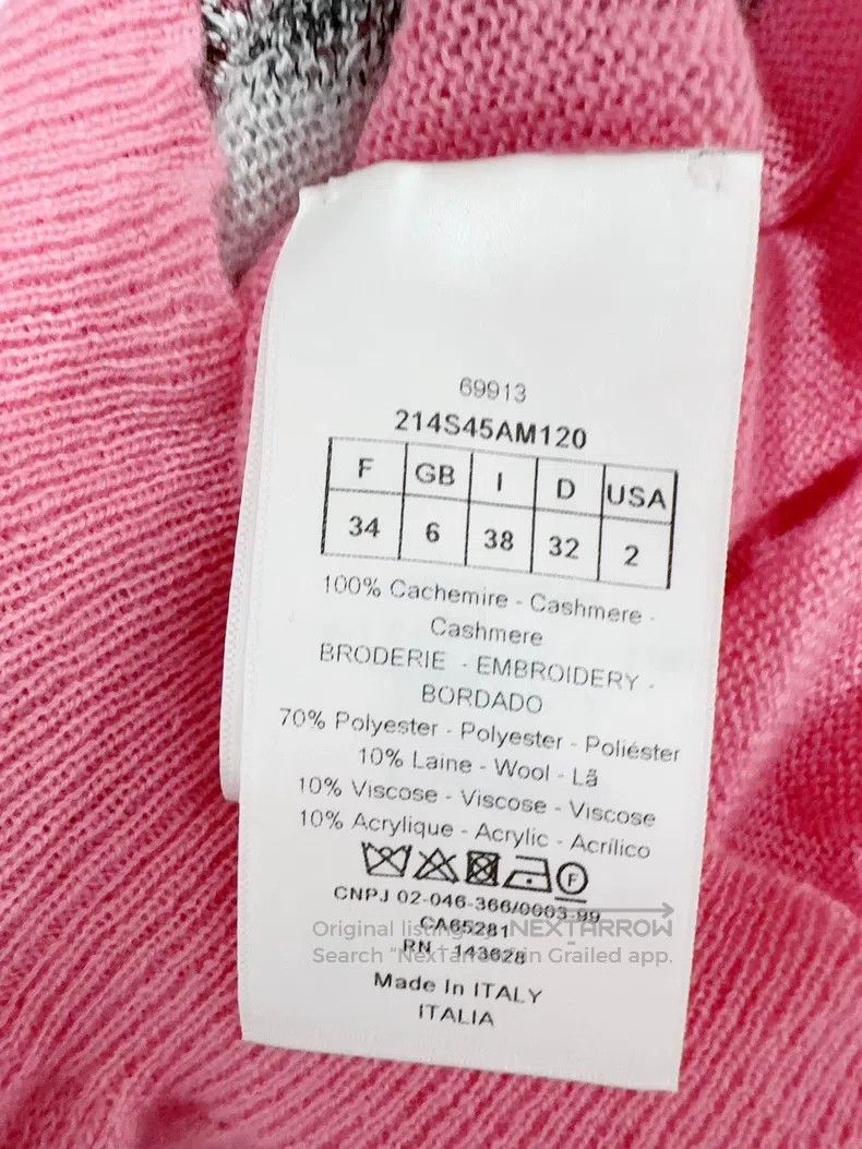 Dior Dior Sweater Size XXS / US 00 / IT 34 - 3 Thumbnail