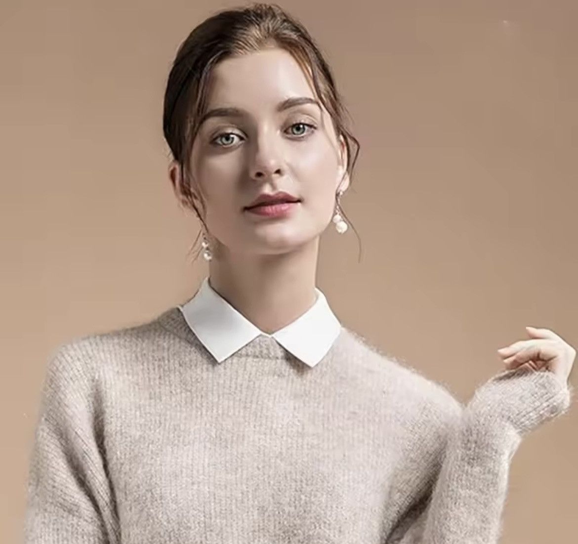 Japanese Brand Fake Collar Half Shirt Size ONE SIZE - 3 Thumbnail