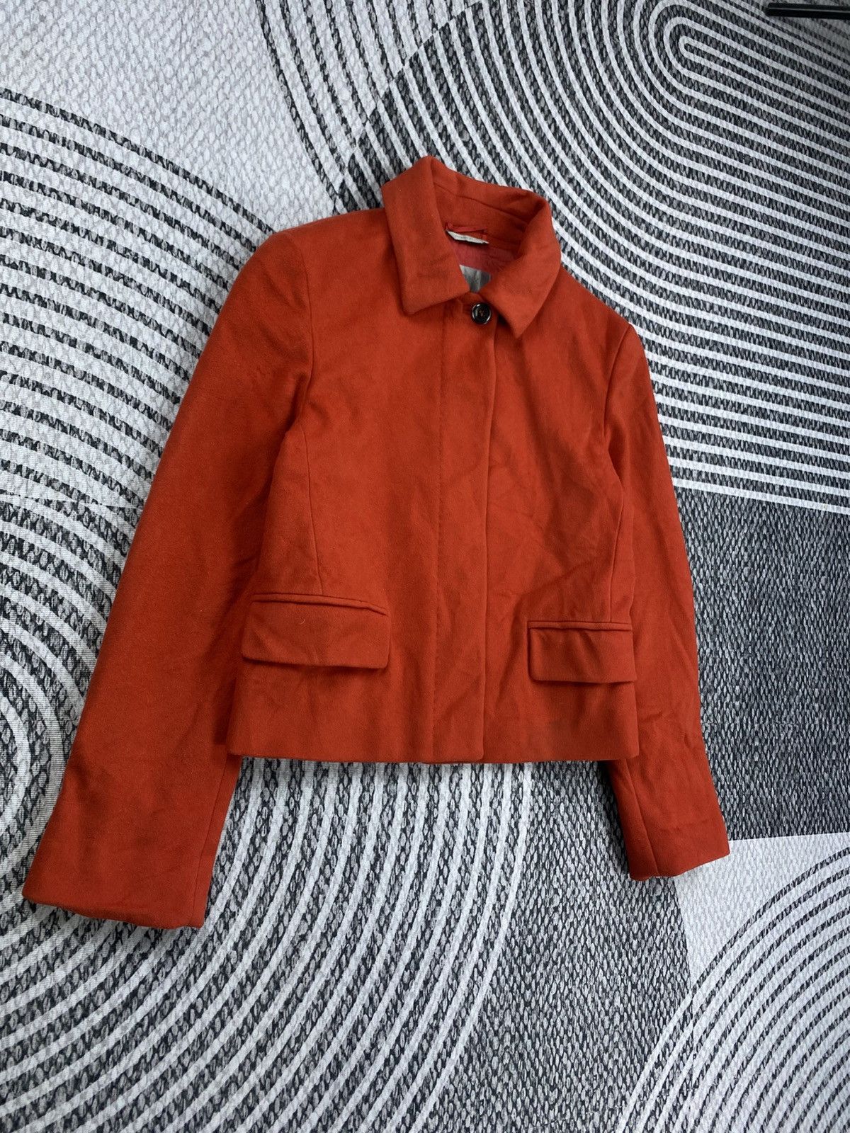 Sportmax Sportmax Wool Cropped Style Jacket Size S / US 4 / IT 40 - 3 Thumbnail