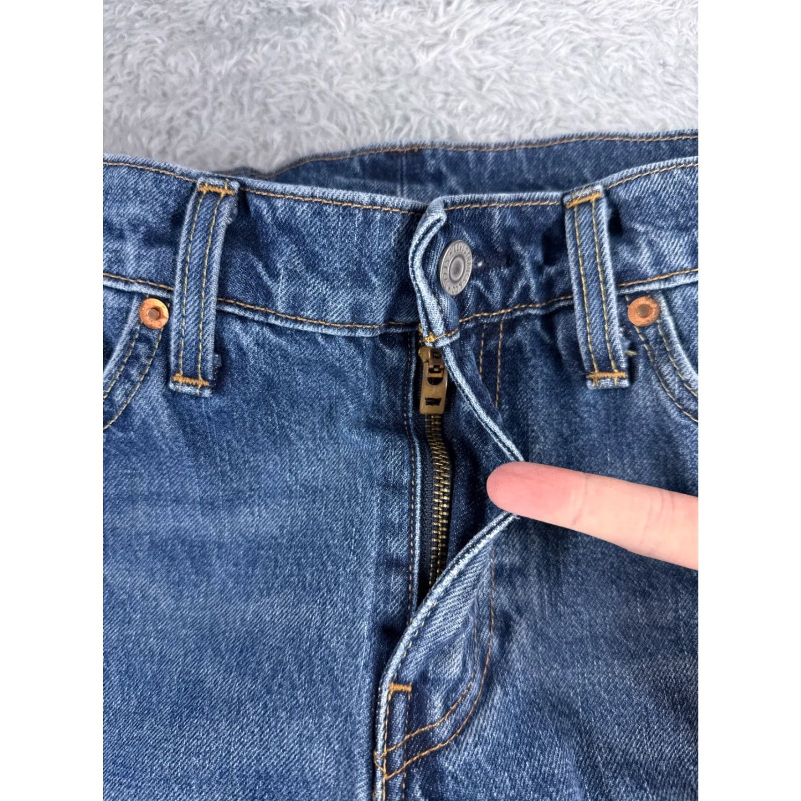 Levi's Levi's Jeans 511 Slim Straight Denim Blue 30x29 Adult Men Regular 29in 5-Pocket Cotton Blend Premium Vintage No N/A Size US 30 / EU 46 - 5 Thumbnail