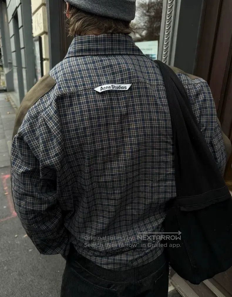 Acne Studios Acne Studios Flannel Patchwork Design Plaid Single-breaste Size US S / EU 44-46 / 1 - 6 Thumbnail