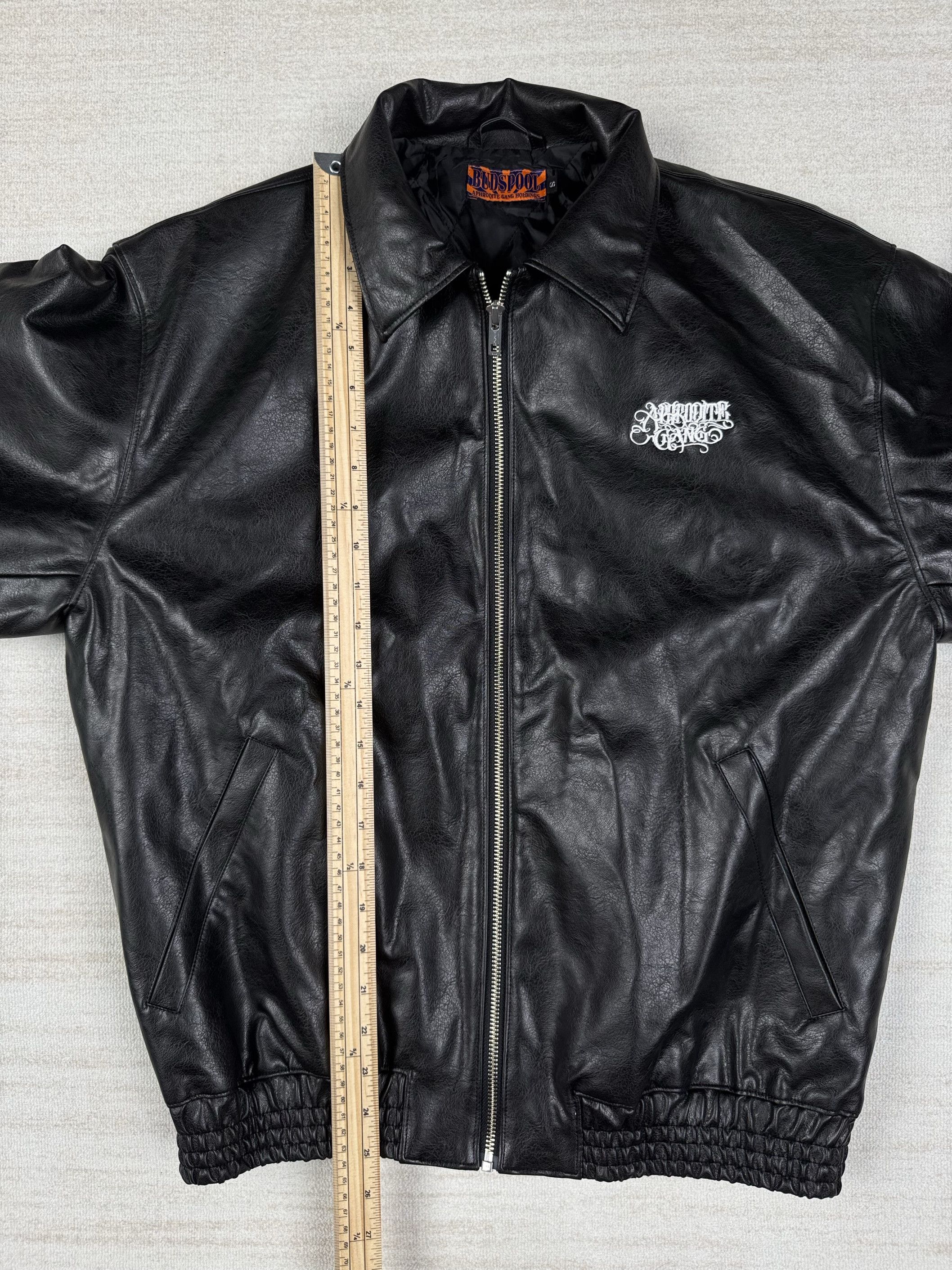 APHRODITE GANG FAUX LEATHER JACKET アフロディーテギャング FAUX