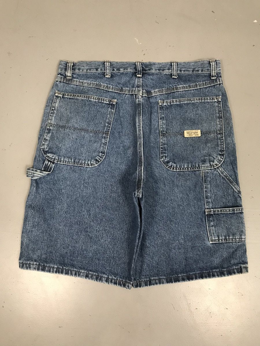 Vintage × Wrangler Wrangler Carpenter Denim Jorts Size US 34 / EU 50 - 1 Thumbnail