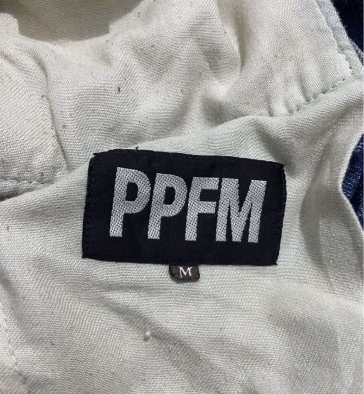 PPFM PPFM Patchwork Distressed Dinim Pant Slim Fit Size US 30 / EU 46 - 6 Thumbnail