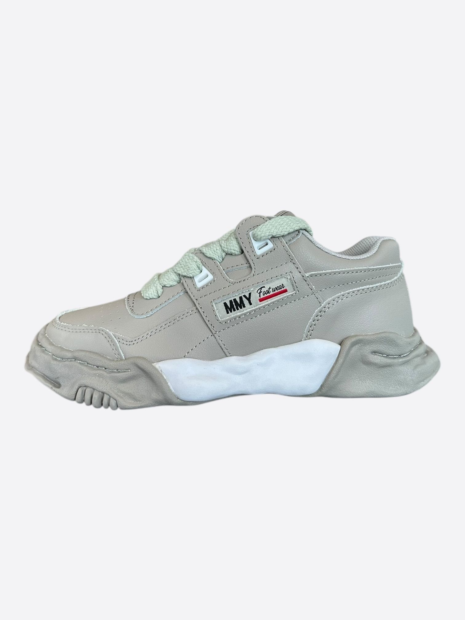 Maison MIHARA YASUHIRO Maison Mihara Yasuhiro Grey & White Parker Sneakers Size US 6 / EU 39 - 3 Thumbnail
