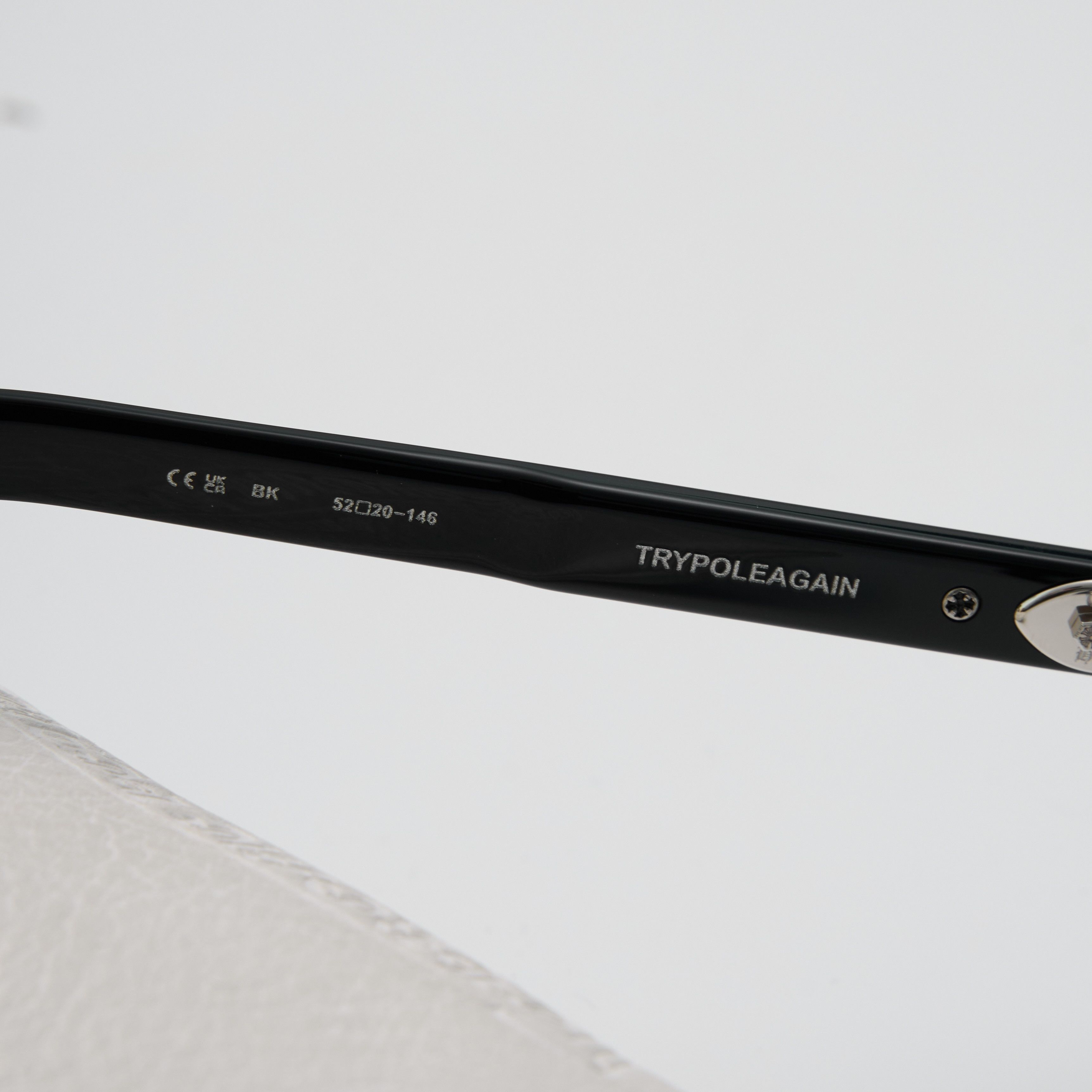 Chrome Hearts CHROME HEARTS TRYPOLEAGAIN BLACK Size ONE SIZE - 9 Thumbnail