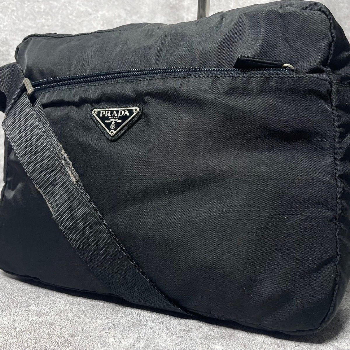 Prada Camera Bag in Black, Men's
