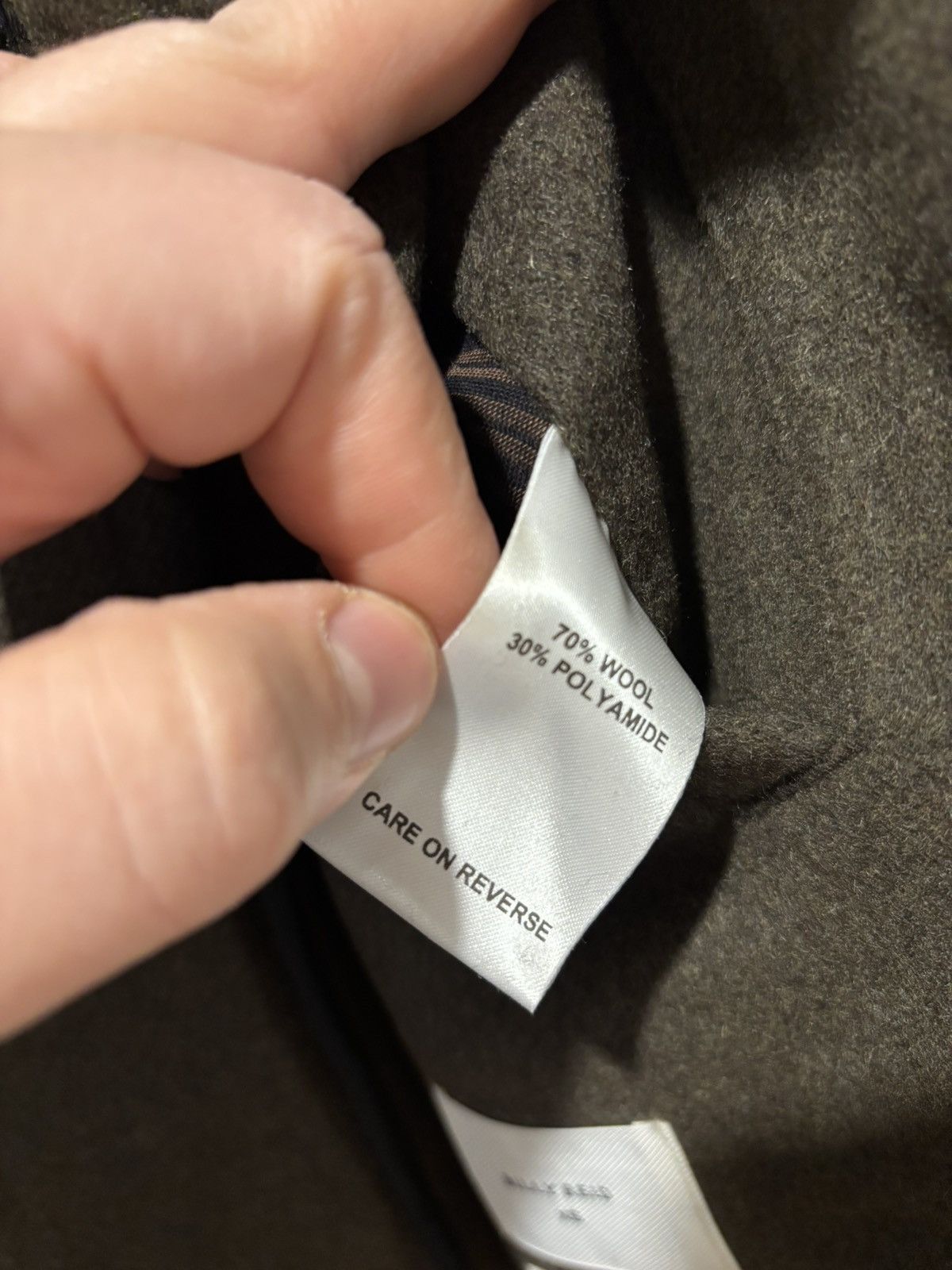 Billy Reid $898 NWT Billy Reid Coat XS Olive Green Boiled Wool Jordan Size US XS / EU 42 / 0 - 6 Thumbnail