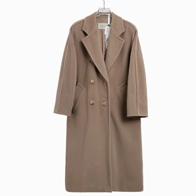 MaxMara Camel Wool Women's Overcoat 0089