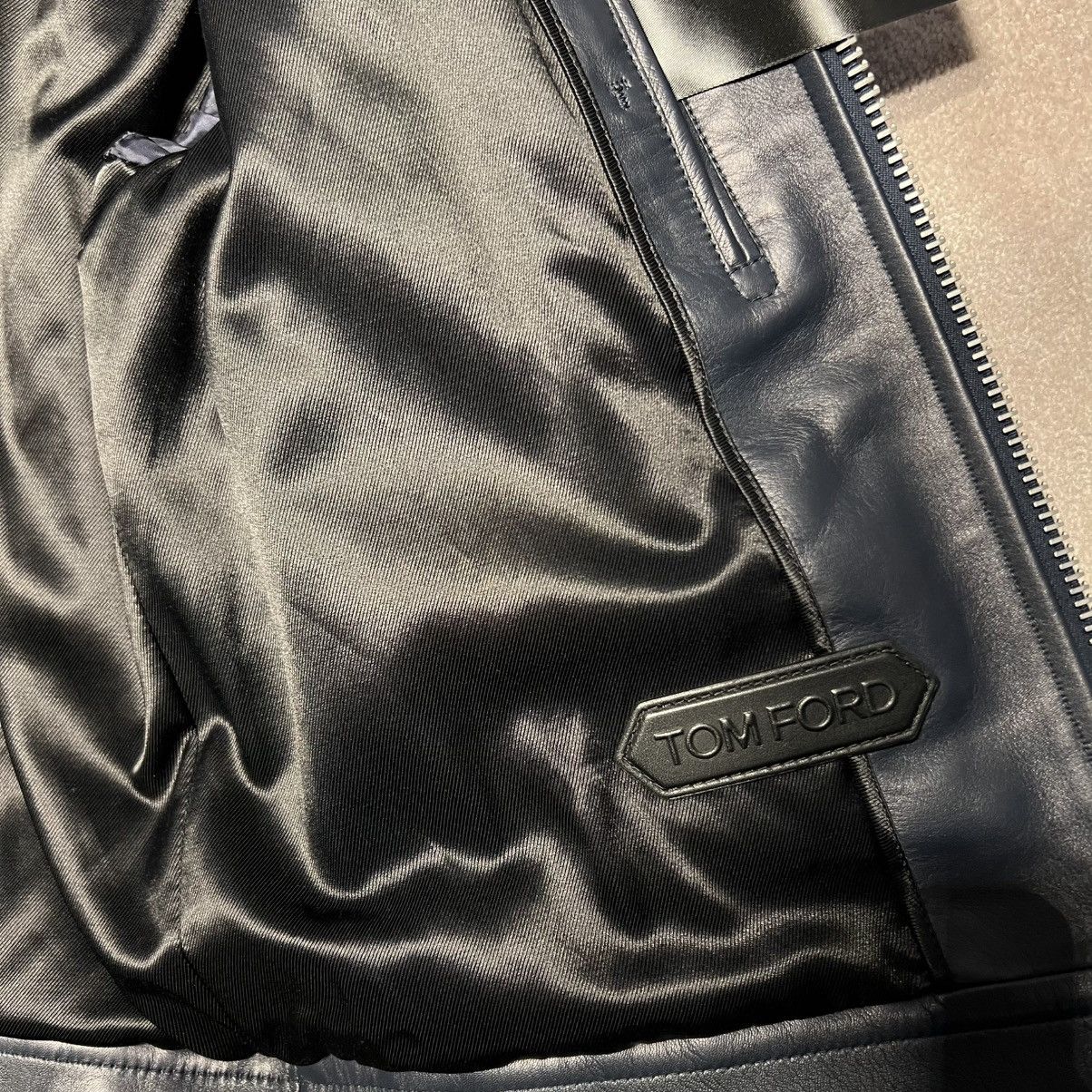 Tom Ford Tom Ford Leather Jacket in Medium Size US M / EU 48-50 / 2 - 5 Thumbnail