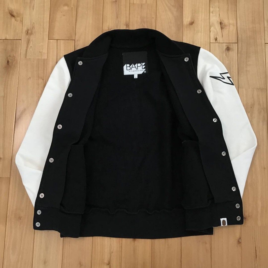 Bape BAPE STA logo sweat varsity jacket a bathing ape star NIGO Size US S / EU 44-46 / 1 - 7 Thumbnail