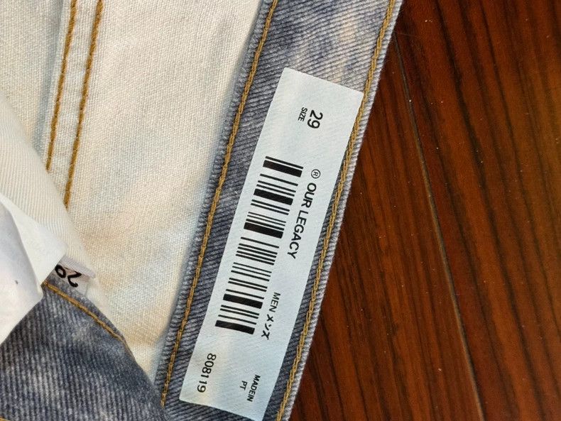 Our Legacy Our Legacy Digital printing jeans Size US 29 - 5 Thumbnail