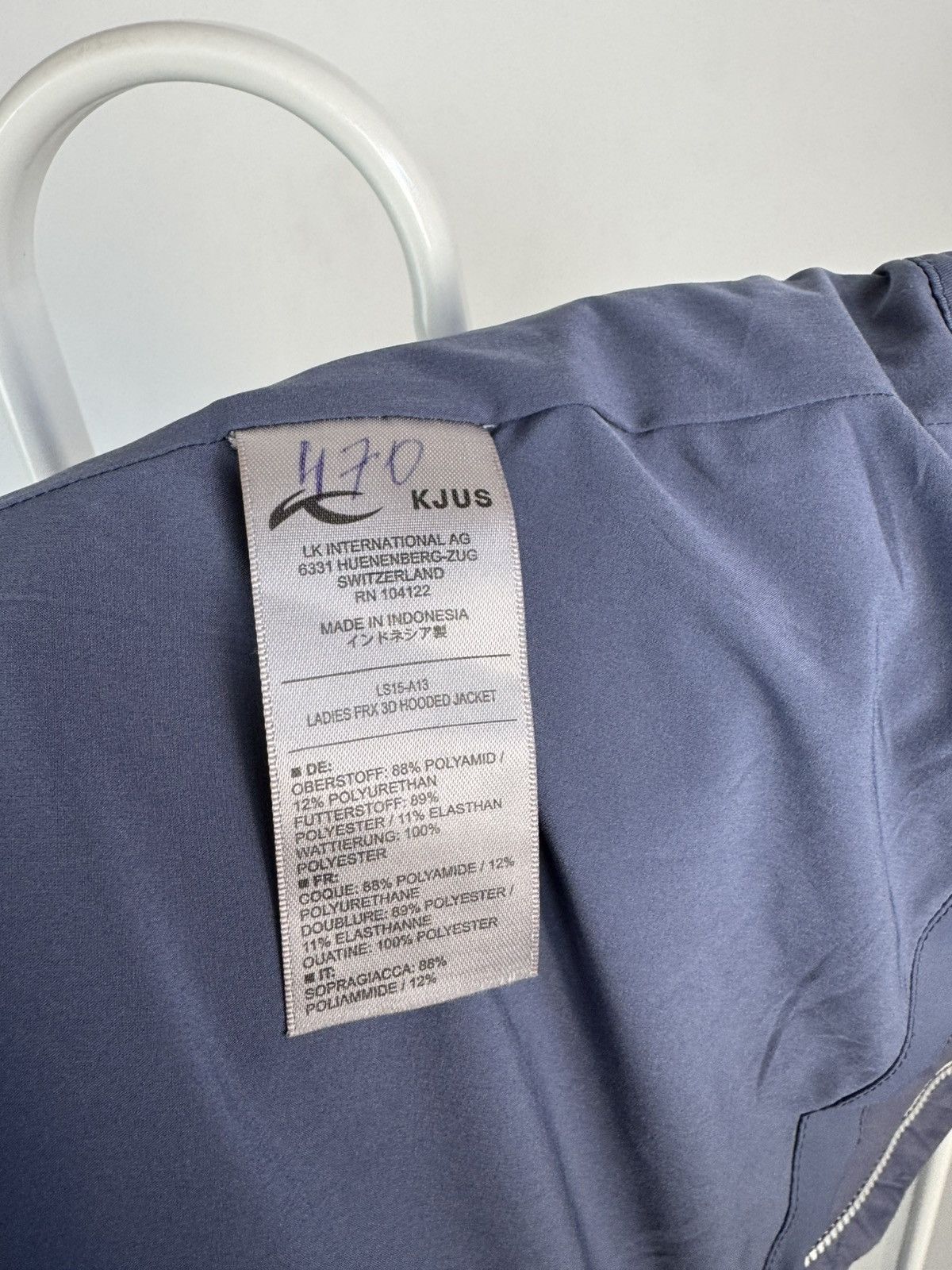 KJUS Kjus Ladies FRX 3D Hooded Jacket Size XL / US 12-14 / IT 48-50 - 5 Thumbnail