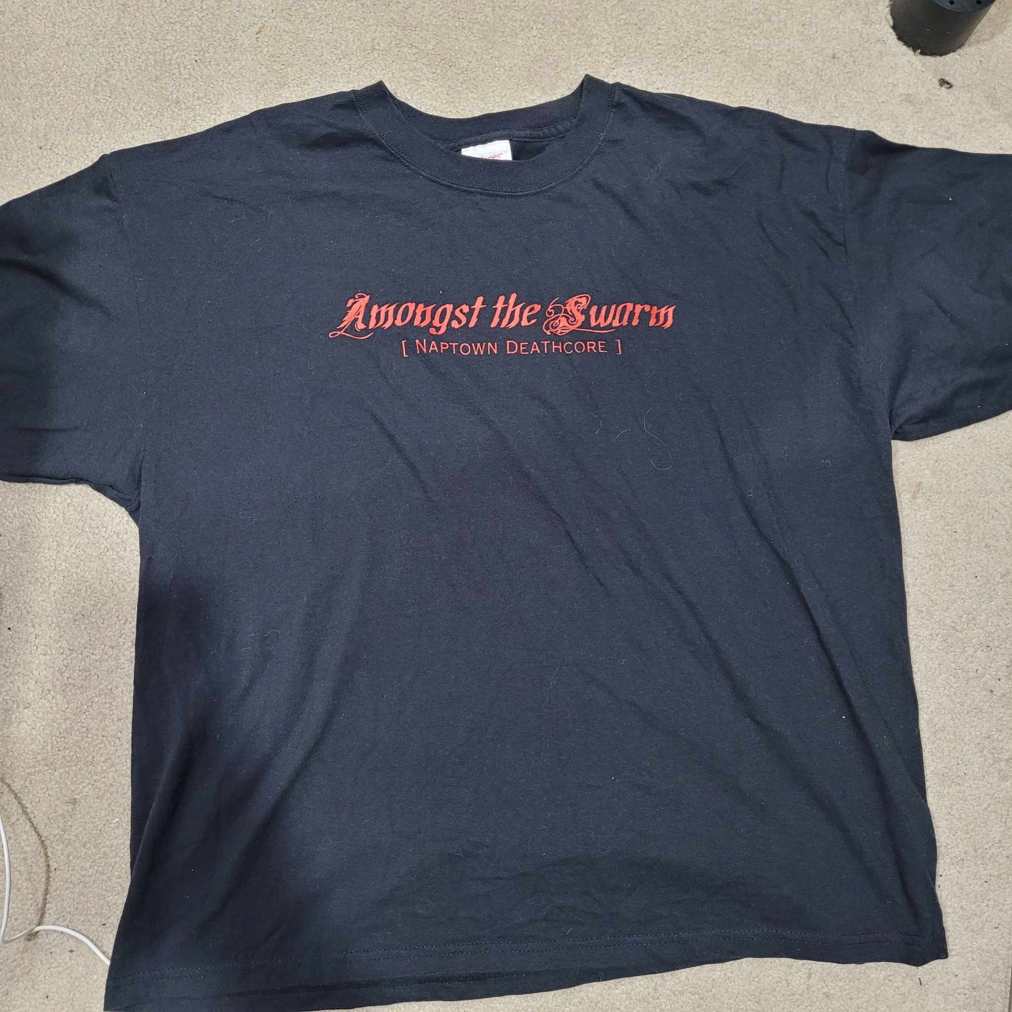 Band Tees × Vintage Amongst The Swarm Napetown Deathcore Shirt Size US XL / EU 56 / 4 - 1 Thumbnail