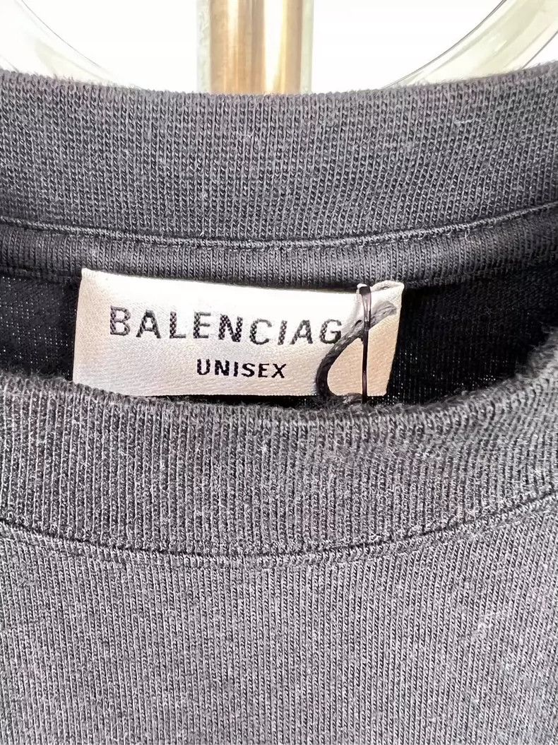 Balenciaga Balenciaga Black rhinestone BB lock logo short sleeve Size US XS / EU 42 / 0 - 6 Thumbnail