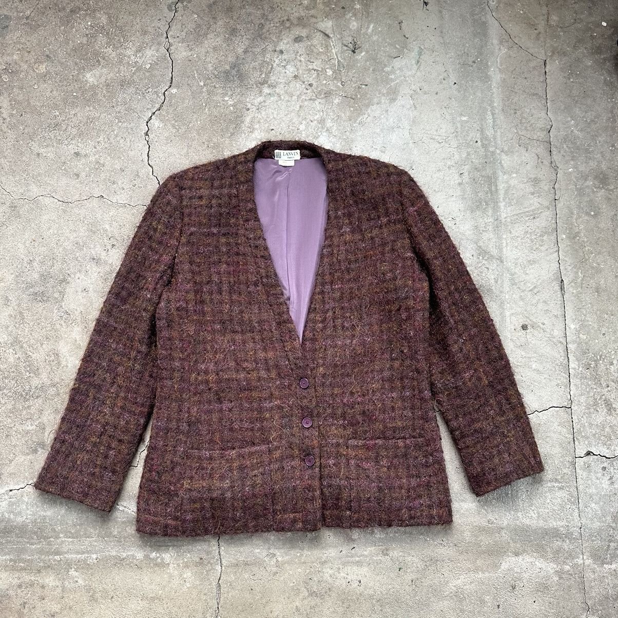 Lanvin Lanvin mohair vintage cardigan Size ONE SIZE - 1 Thumbnail