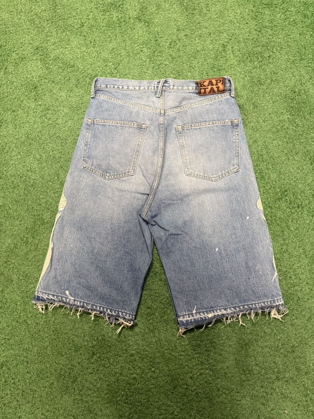 Kapital Kountry Kapital bone denim shorts Size US 32 / EU 48 - 7 Thumbnail