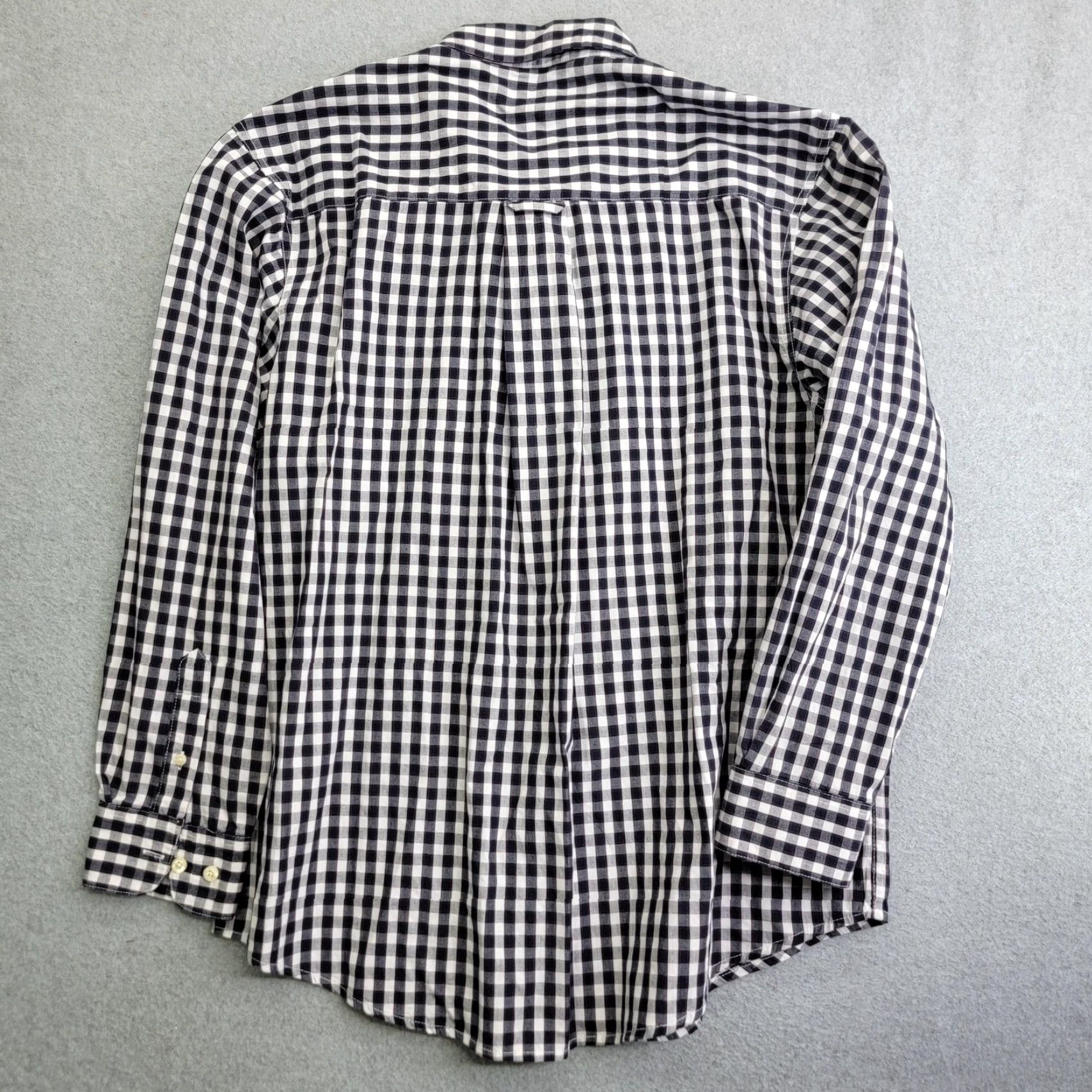 Haggar VINTAGE Haggar Shirt Mens Large Blue White Gingham Plaid Long Sleeve Button Down Collar Size US L / EU 52-54 / 3 - 4 Thumbnail