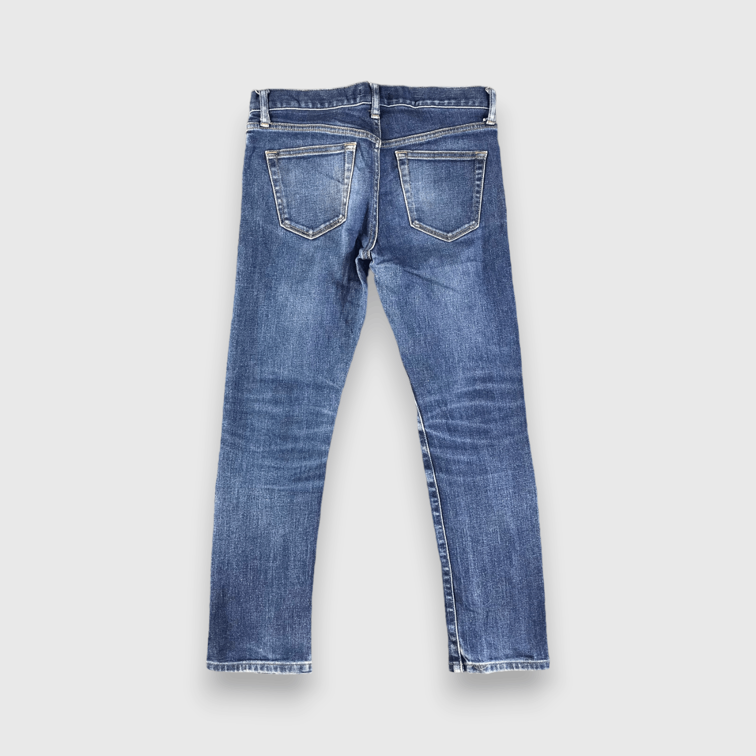 Uniqlo Blue Wash Uniqlo Selvedge Jeans-J2970 Size US 31 - 2 Thumbnail