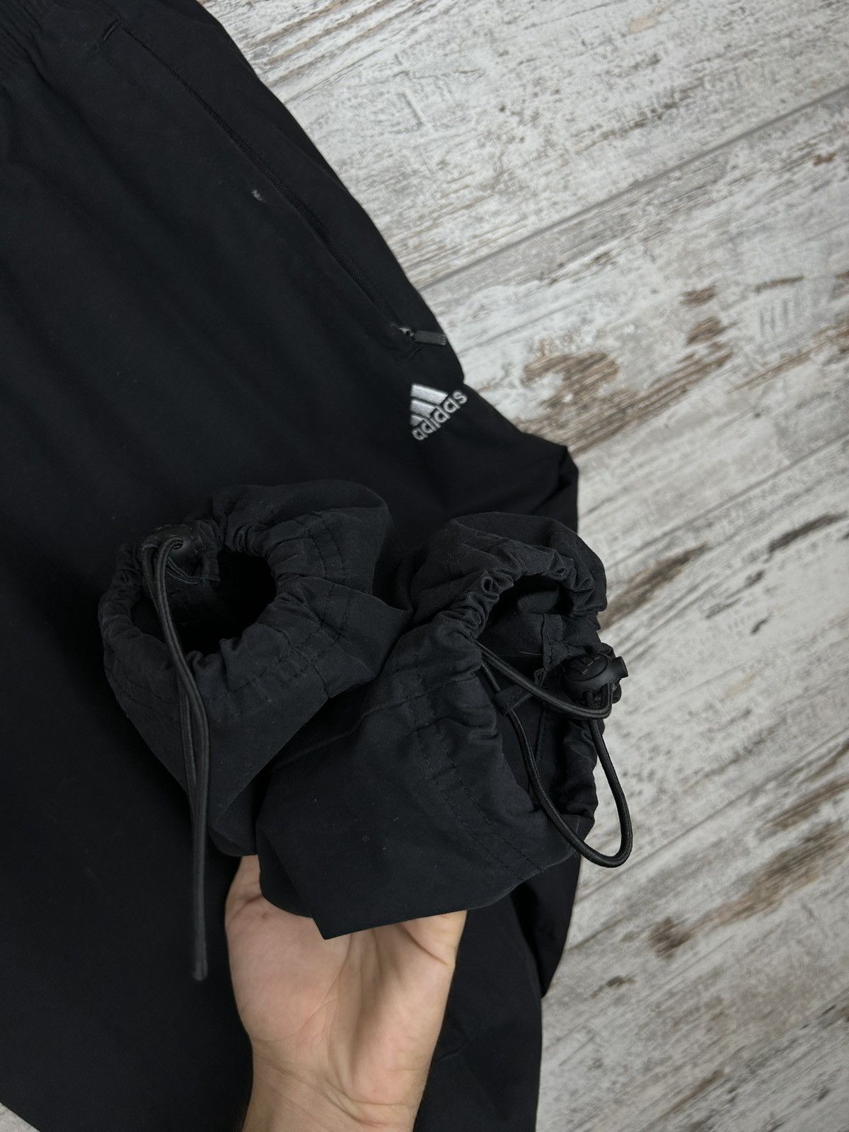 Adidas × Vintage Mens Vintage Adidas joggers drill pants y2k rare streetwear Size US 32 / EU 48 - 8 Thumbnail