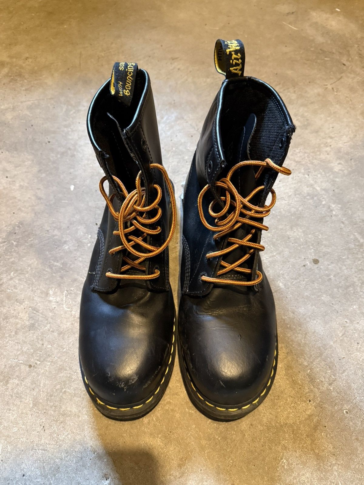 Dr. Martens Dr. Martens Steel Toe Work Boots Size US 12 / EU 45 - 1 Thumbnail