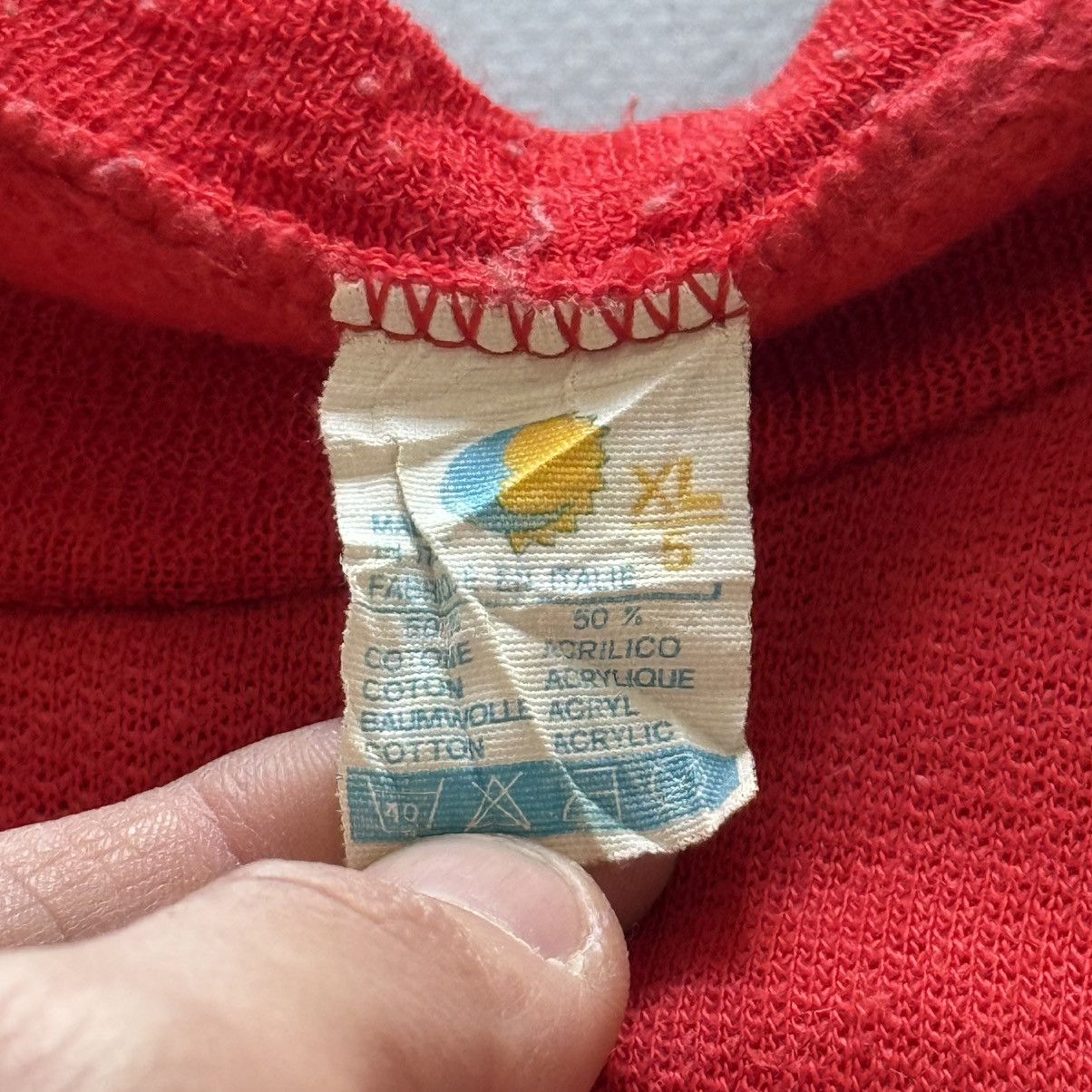 Vintage RARE 70-80s Peanuts Snoopy Bonk Cartoon Movie Sweatshirt Size US XL / EU 56 / 4 - 9 Thumbnail