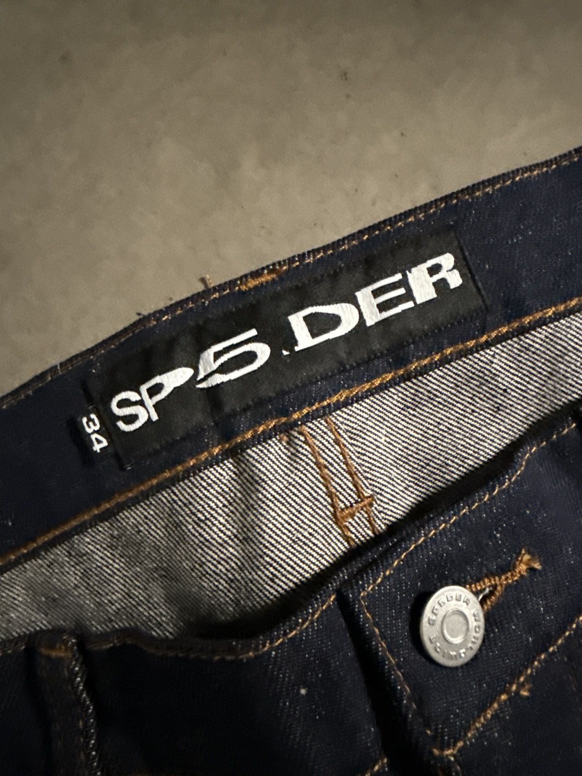 Sp5der Sp5der V3 Logo Denim Short ‘indigo Denim’ Size US 34 / EU 50 - 6 Thumbnail