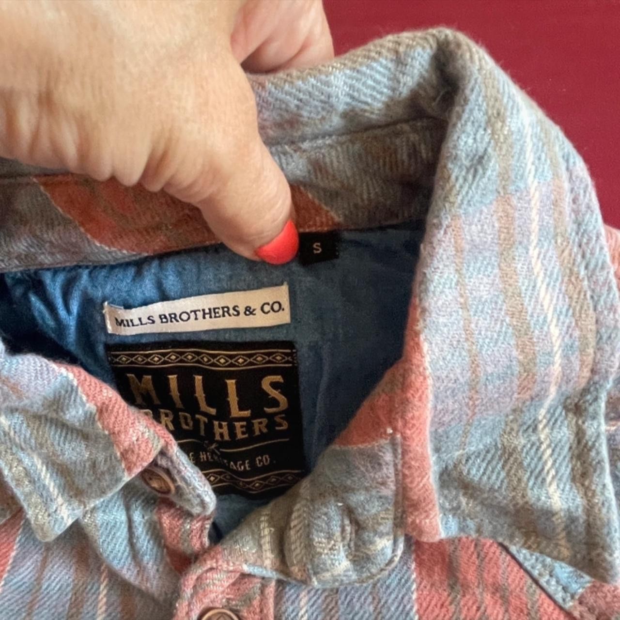 Vintage Mills Brothers & Co Vintage Plaid Shirt Men's Size S Size US S / EU 44-46 / 1 - 2 Thumbnail