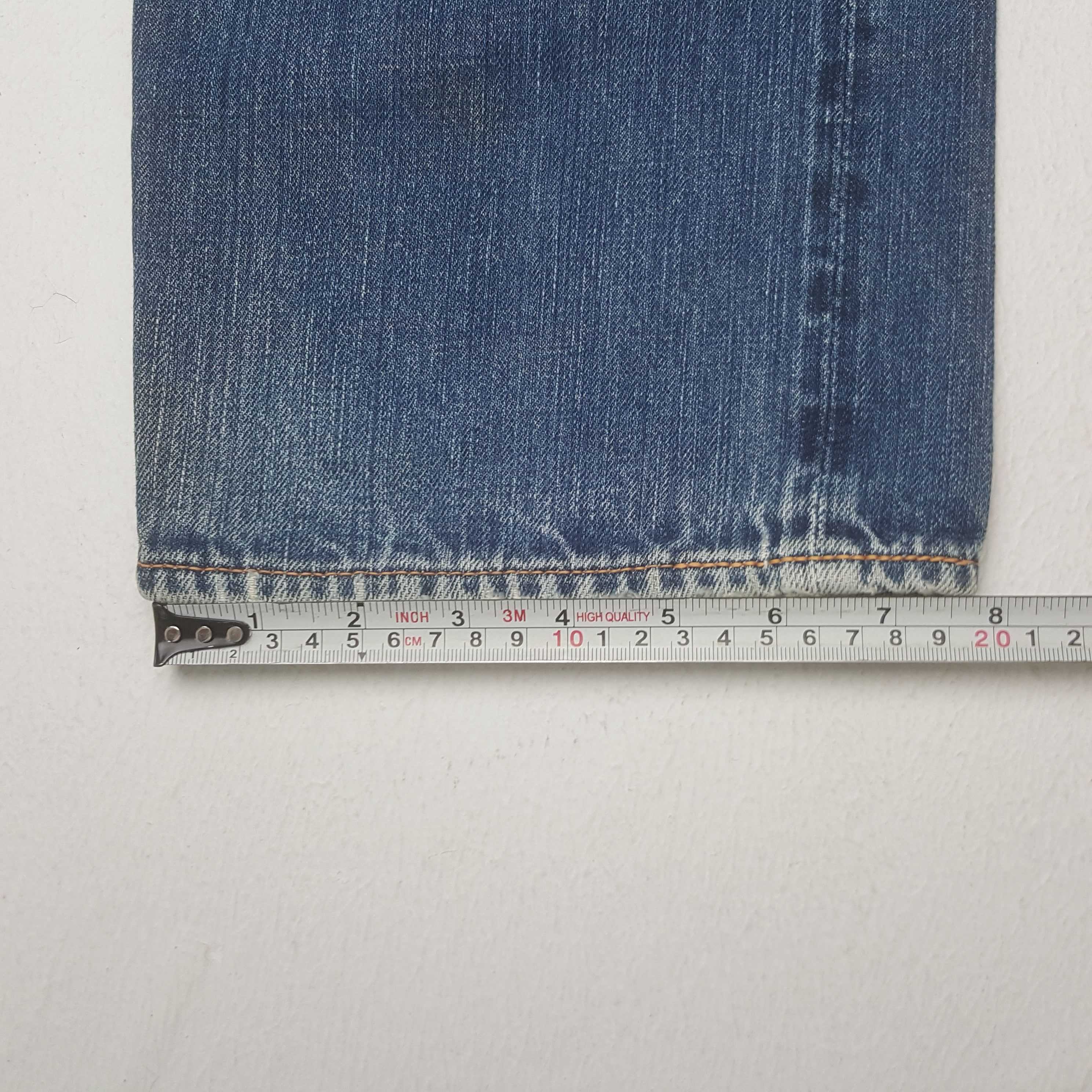 Evisu × Vintage Vintage Evisu Japan Selvedge Custom Daicock Denim Jeans Size US 28 / EU 44 - 11 Thumbnail