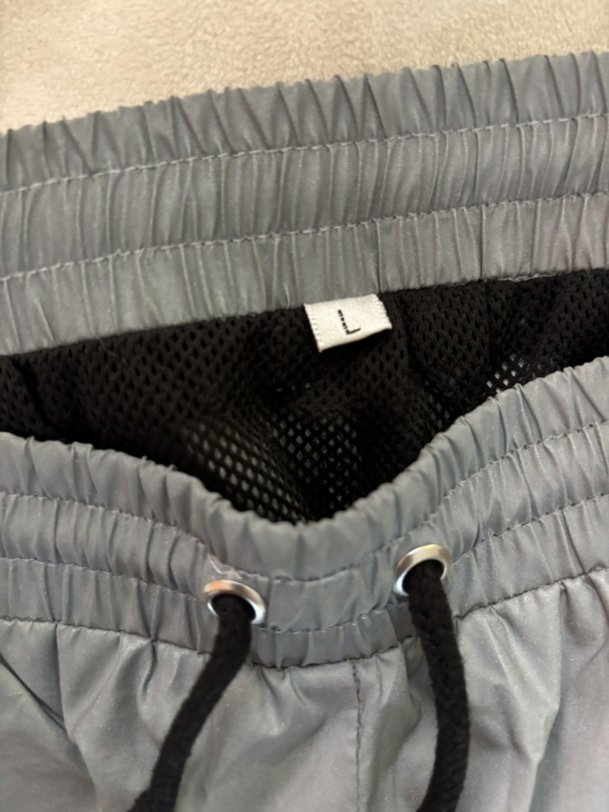 Other Bad Bunny X 100PRE Official Merch Reflective Jogger Size US 35 - 8 Thumbnail