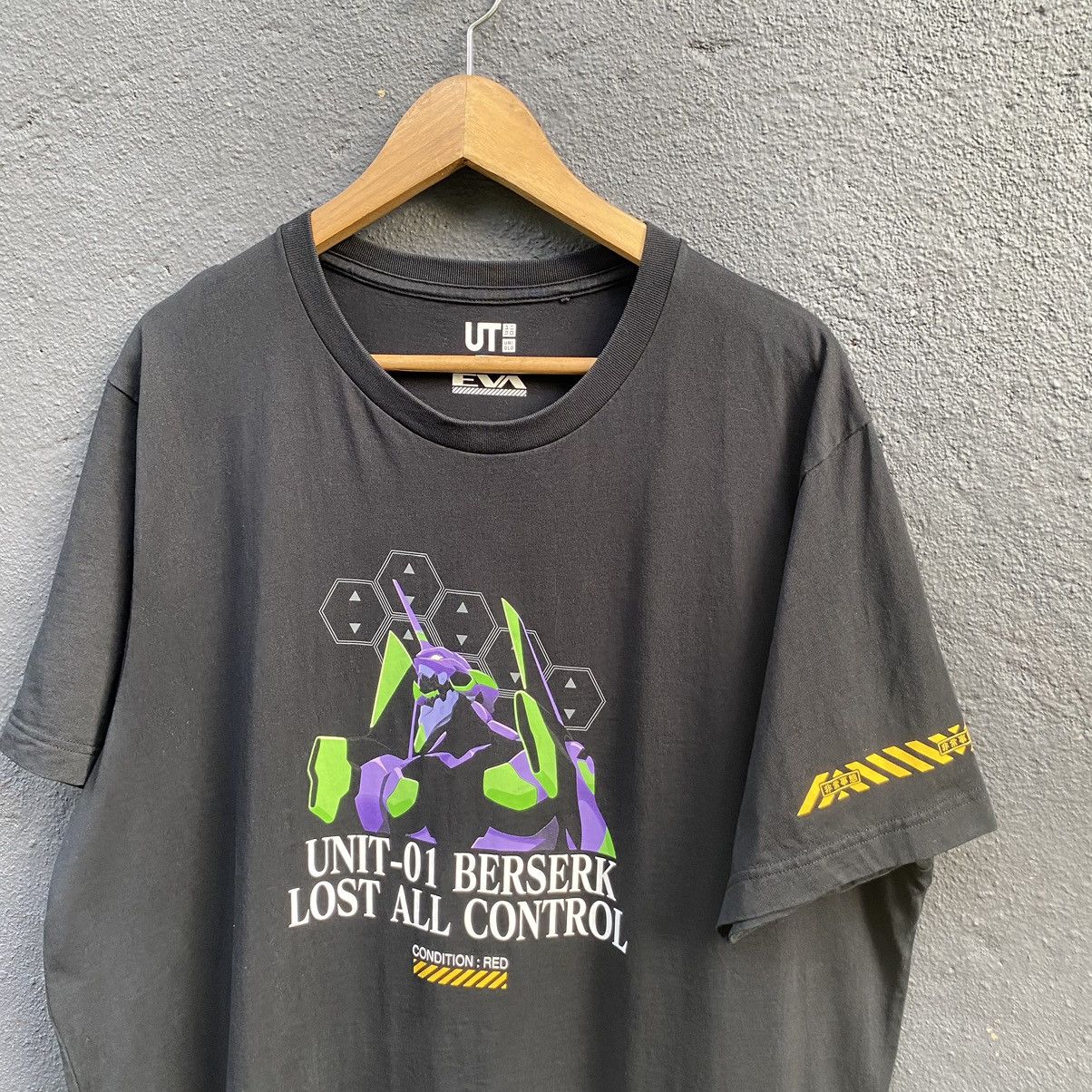 Anime Vintage Evangelion Neon Genesis Berserk Anime ERD GRUNGE TEE Size US XL / EU 56 / 4 - 2 Thumbnail