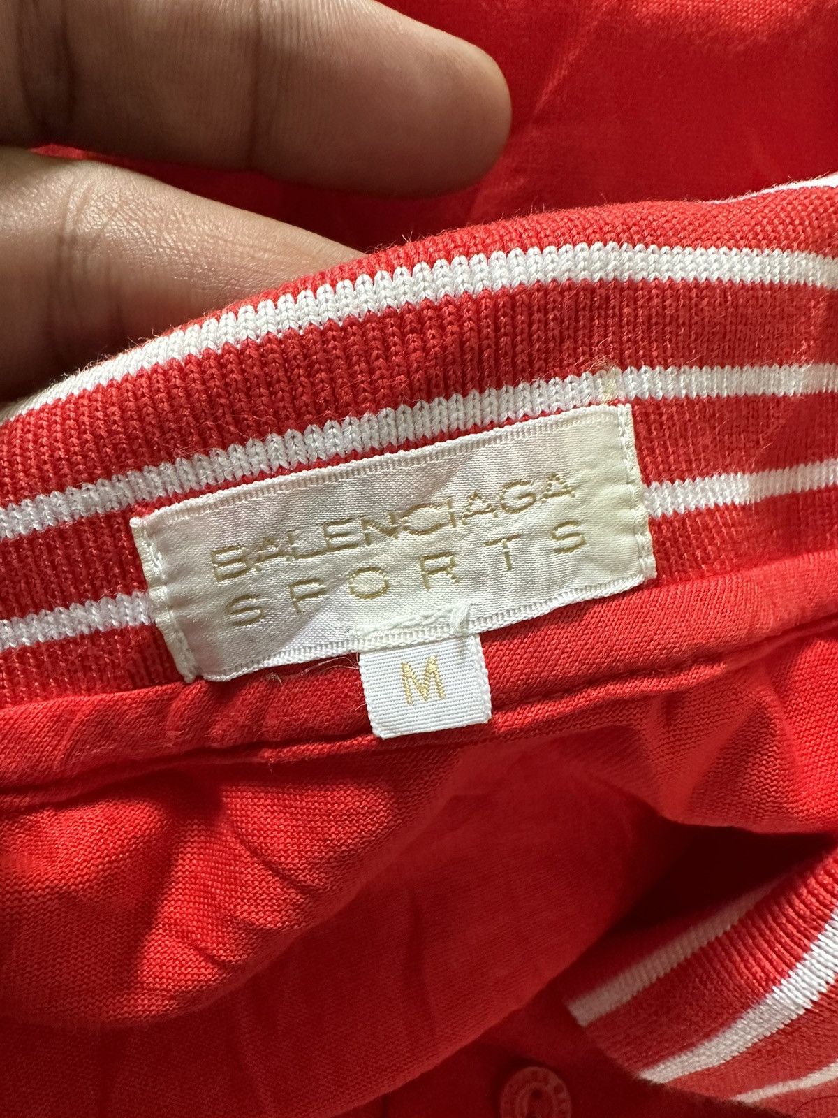 Balenciaga 1990’s Balenciaga Sport polo tee Size US M / EU 48-50 / 2 - 13 Thumbnail