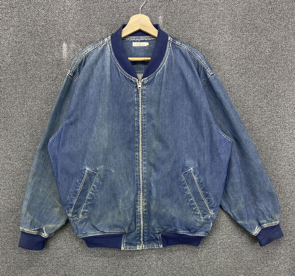 Dunlop Vintage Dunlop International Denim Jacket Size US L / EU 52-54 / 3 - 1 Thumbnail