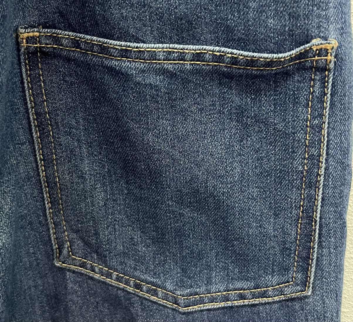 Japanese Brand × Vintage Vintage Y2K style Classic Dark Wash Denim Overalls – Size M Size US 33 - 10 Thumbnail