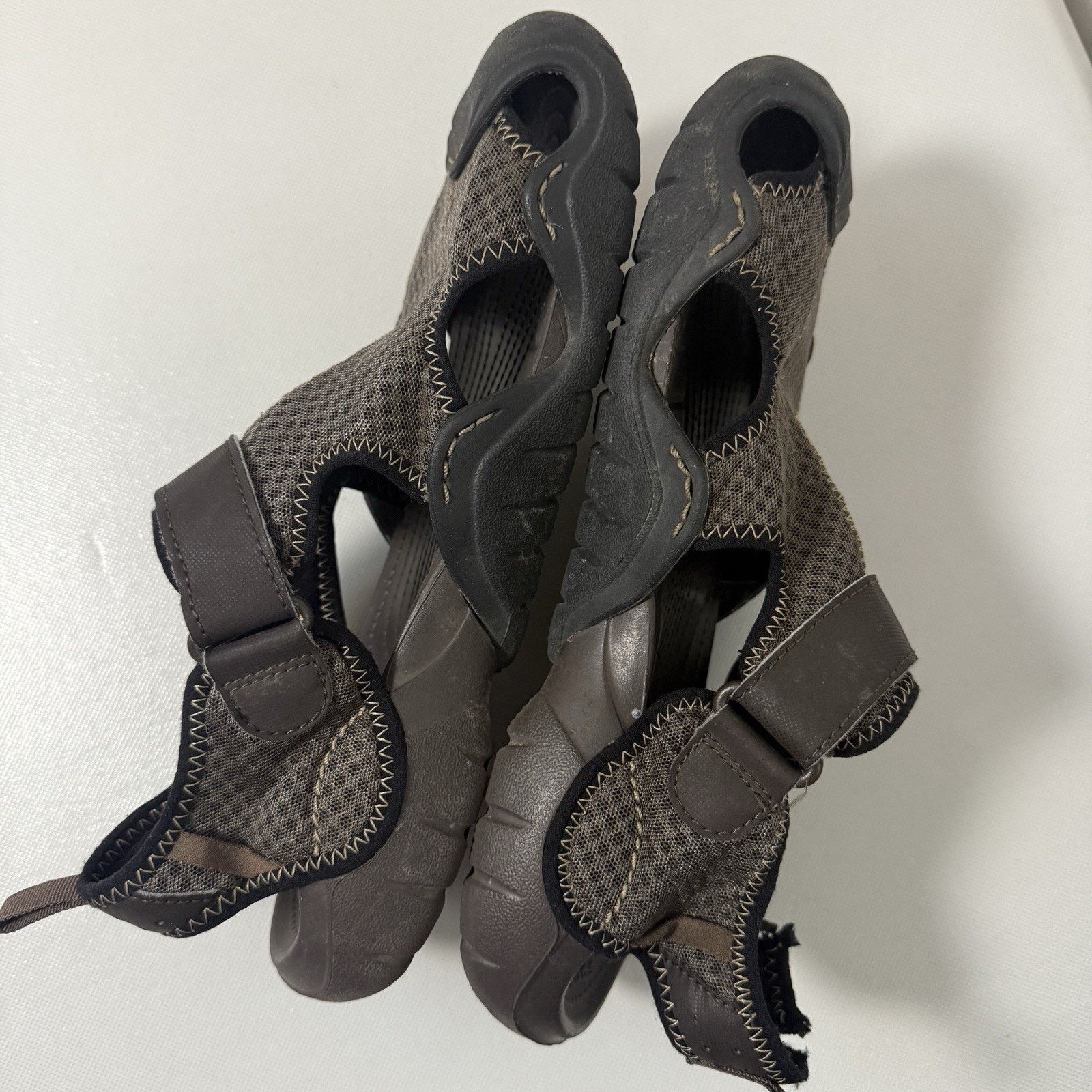 Crocs Crocs Fishermen Swiftwater Sandals Mesh Shoes Hiking Flawed Size US 11 / EU 44 - 5 Thumbnail