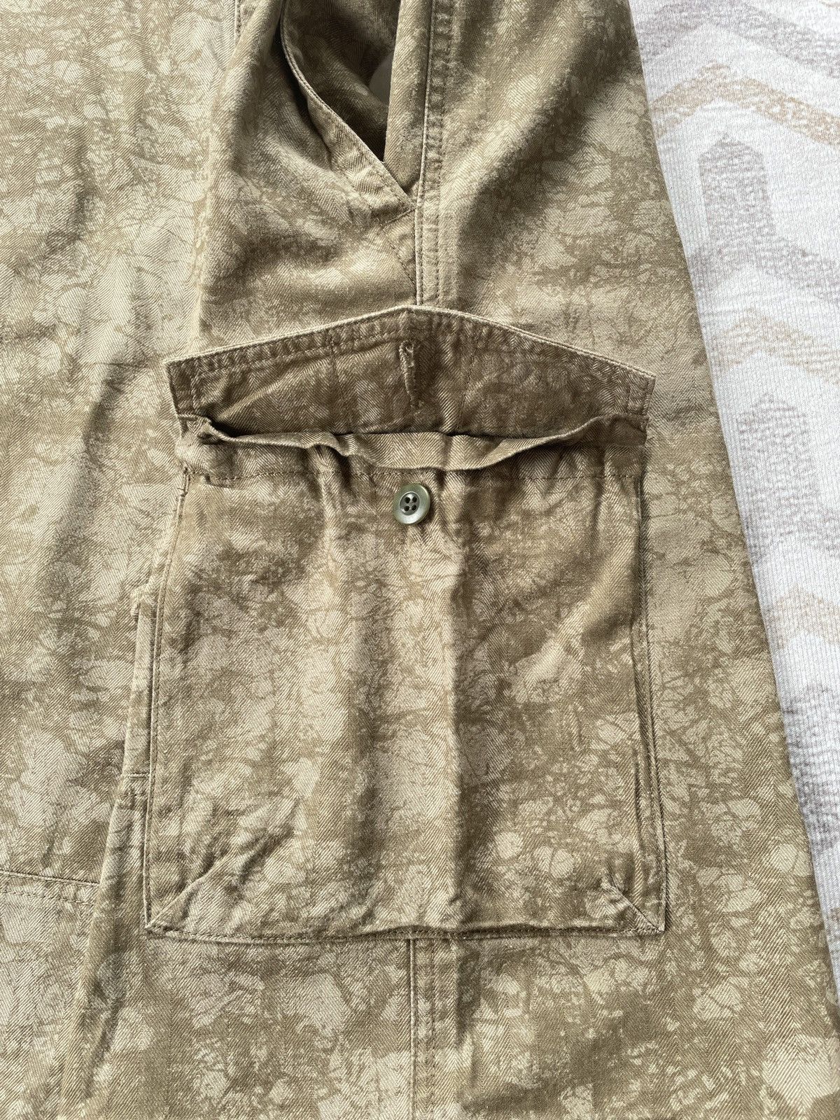 If Six Was Nine × Japanese Brand × Vintage 291295 = Homme Camouflage Cargo Short Size US 33 - 7 Thumbnail