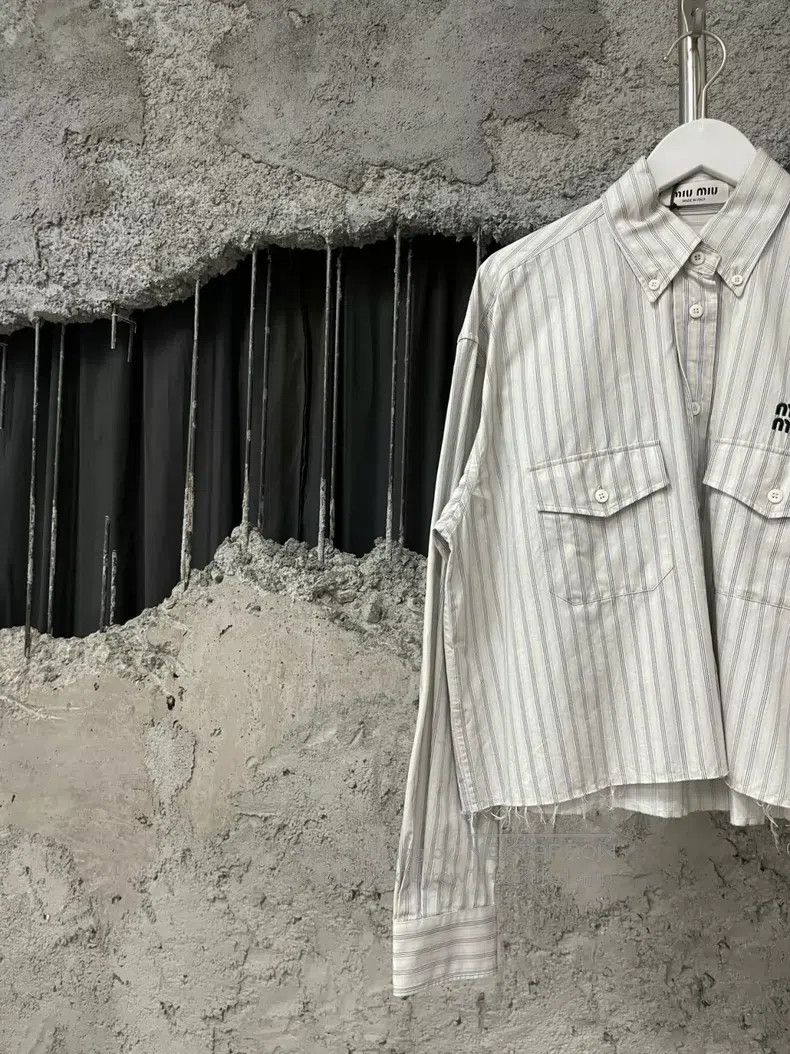 Miu Miu Miu Miu 38 long-sleeved blouse Size M / US 6-8 / IT 42-44 - 3 Thumbnail