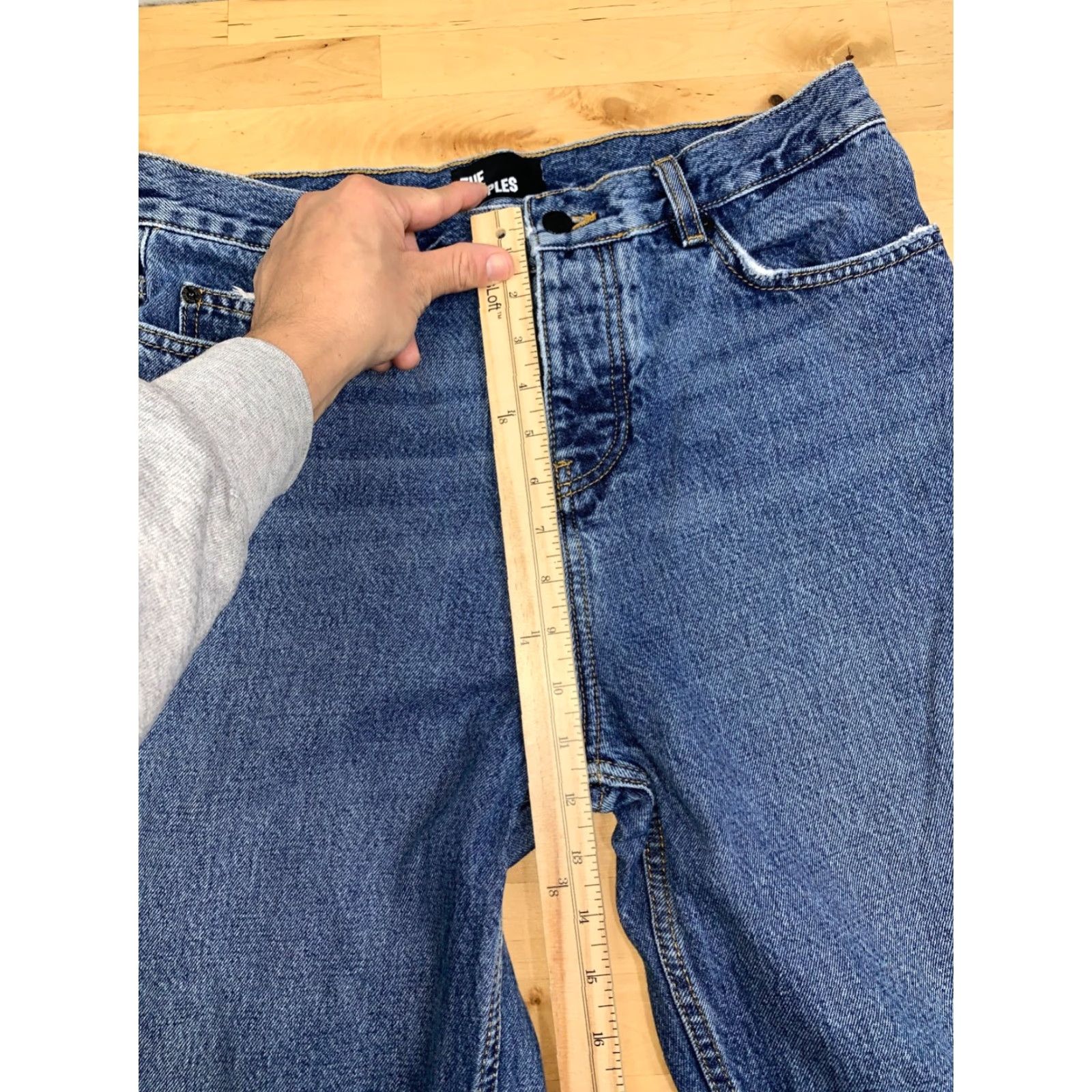 The Kooples The Kooples Jeans Men 32x32 Blue Denim Straight Slim Button Fly 5-Pocket Design Vintage: No, Regular: Men, 32in Inseam Size US 32 / EU 48 - 7 Thumbnail