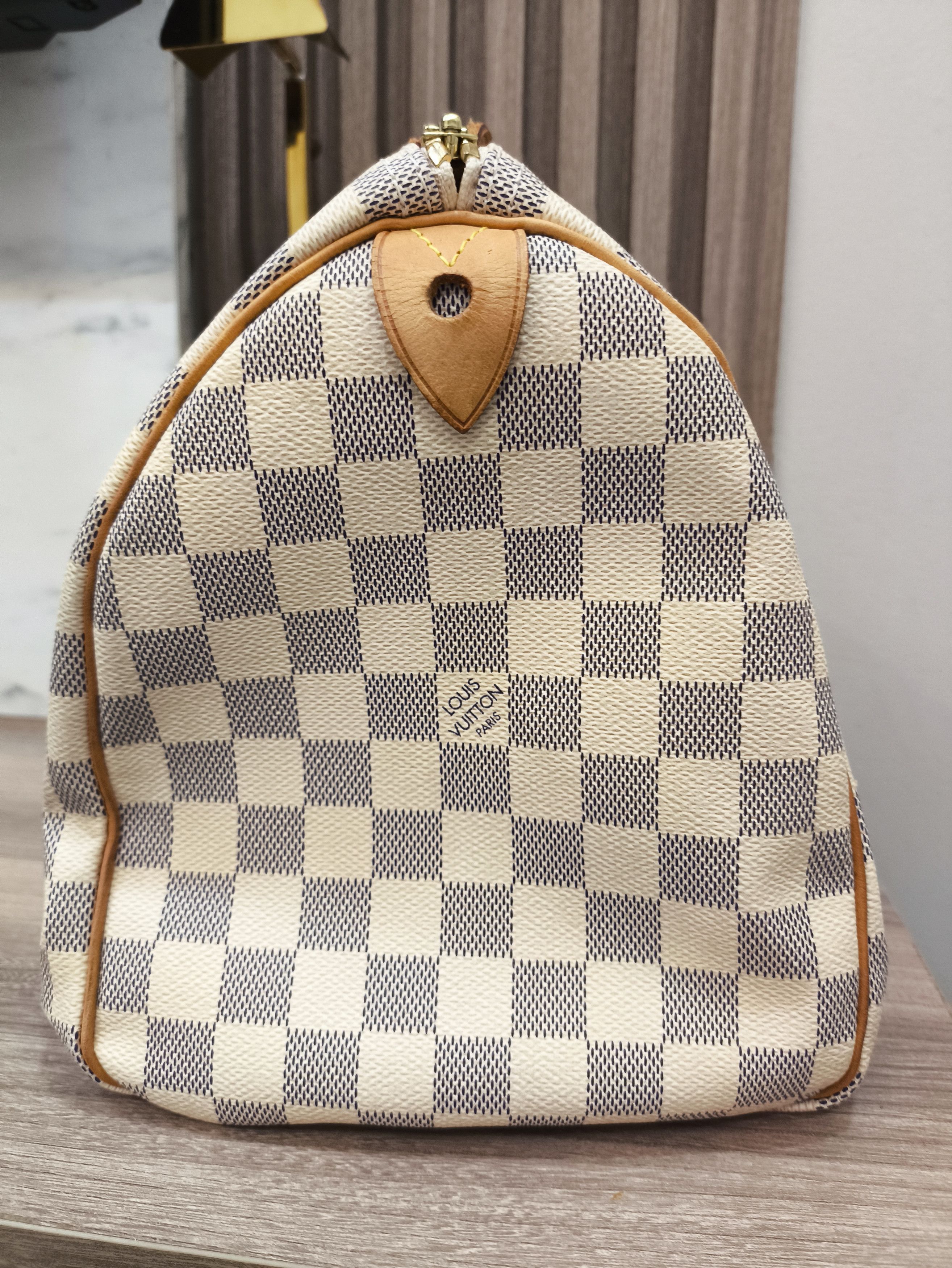 Louis Vuitton Louis Vuitton Azur 30 Speedy Bag Size ONE SIZE - 3 Thumbnail