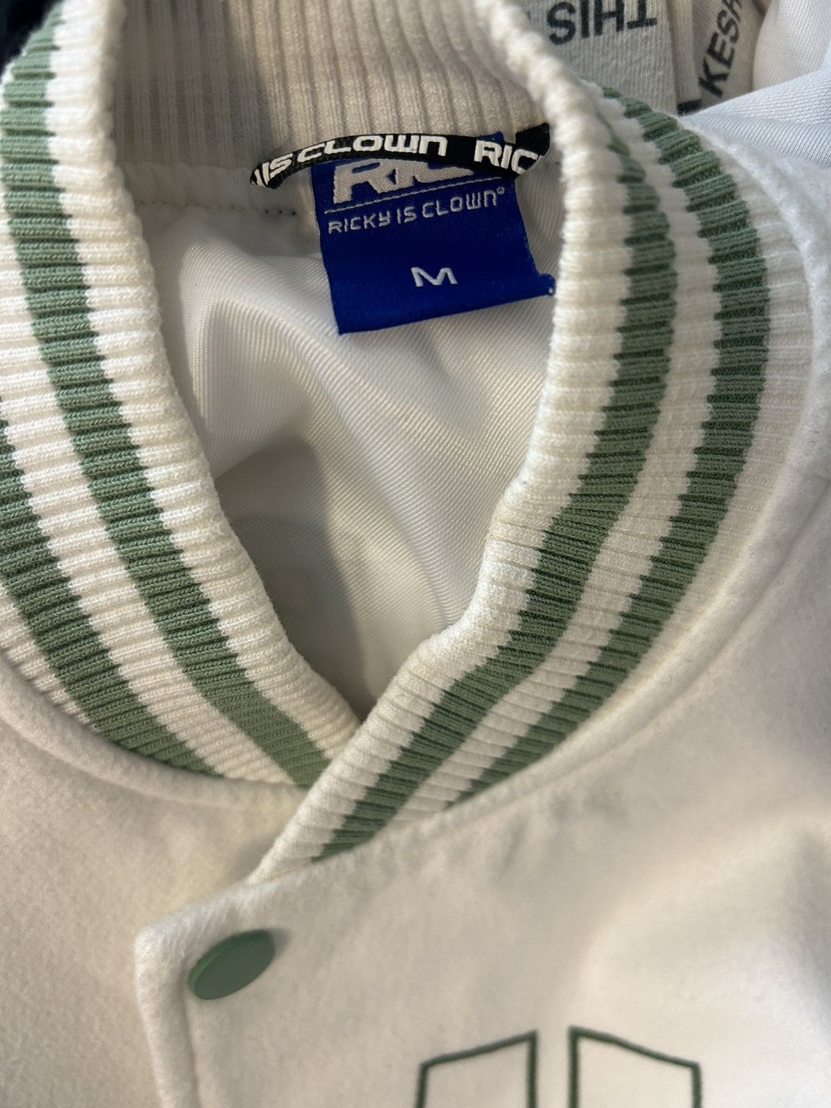 Other white varsity jacket Size US M / EU 48-50 / 2 - 3 Thumbnail
