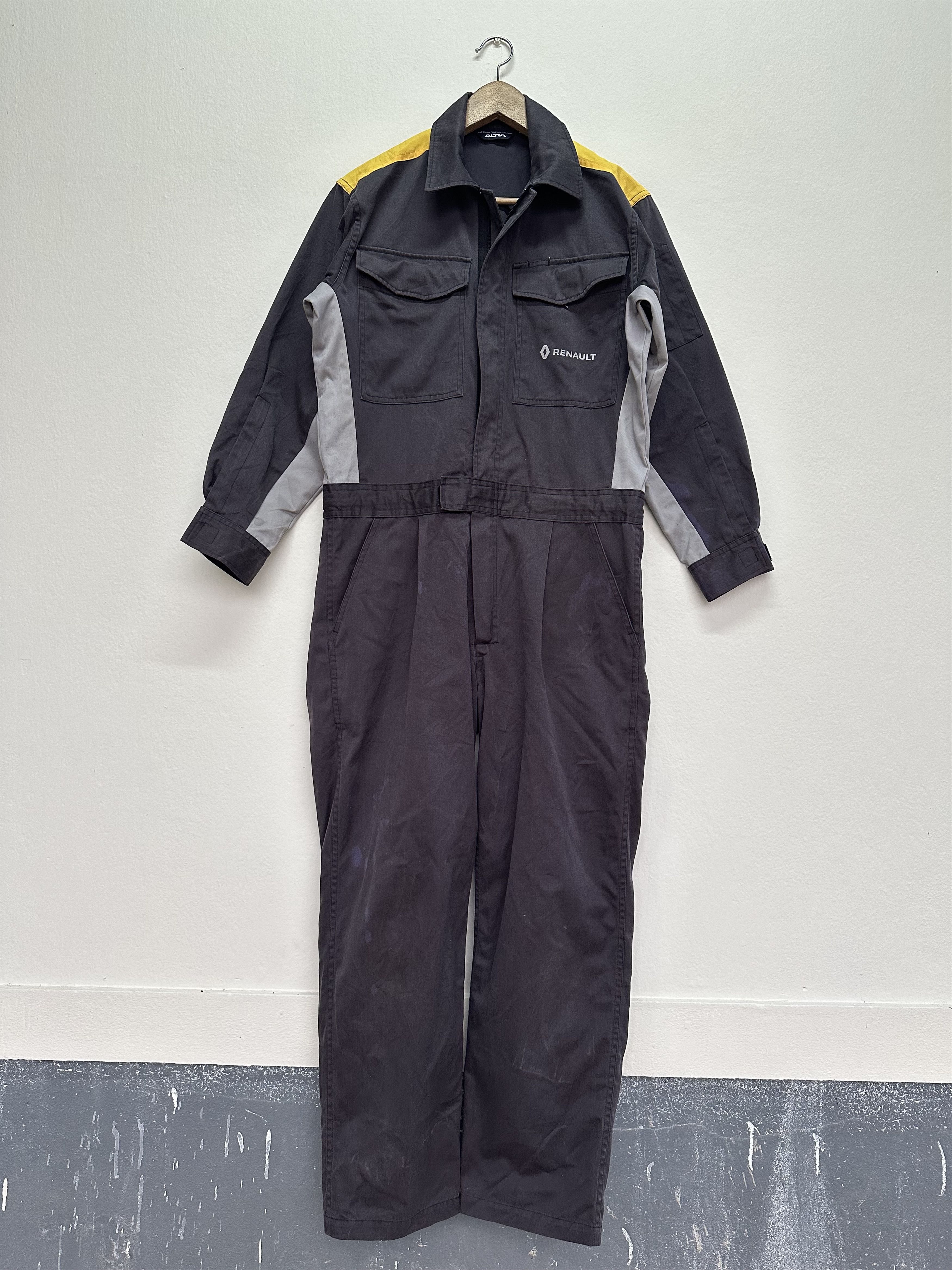Sports Specialties Steal!! Vintage Renault Formula 1 Distressed Coverall Size US 33 - 5 Thumbnail