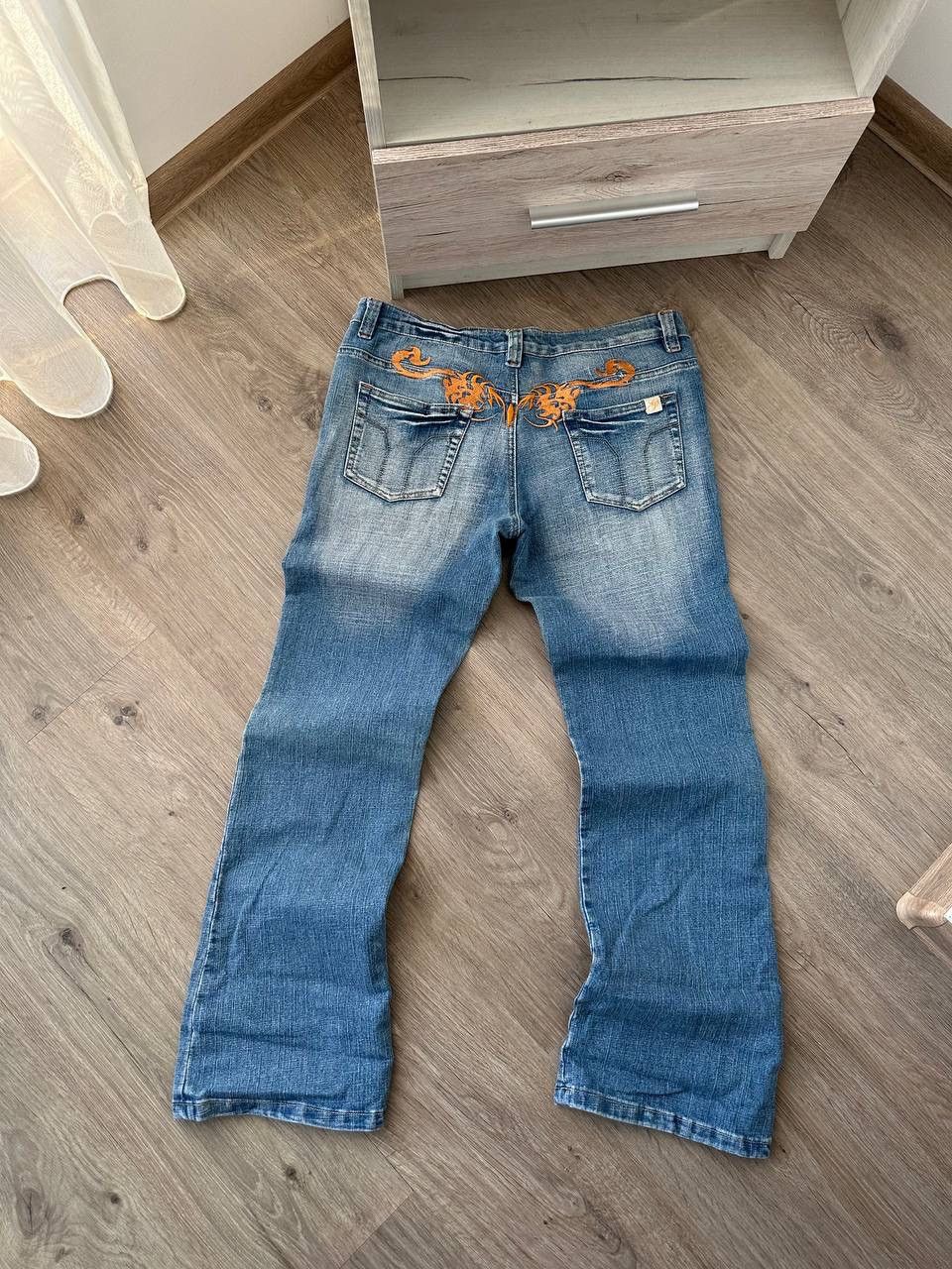 Christian Audigier × Ed Hardy × Vintage Vintage Ed Hardy Christian Audigier Style Pants Size US 28 / EU 44 - 2 Thumbnail
