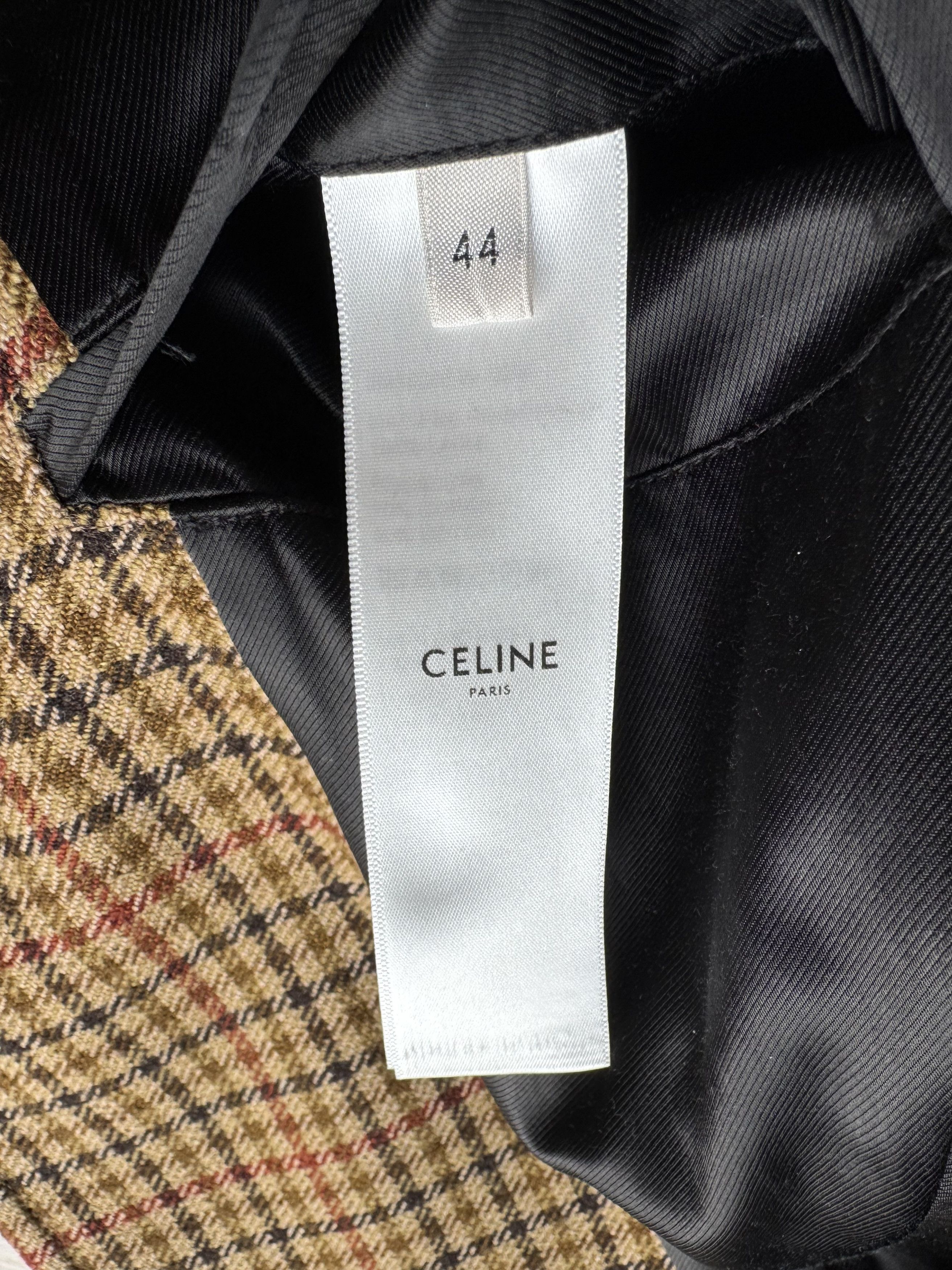 Celine FW23 Houndstooth Mac Coat Size US S / EU 44-46 / 1 - 4 Thumbnail