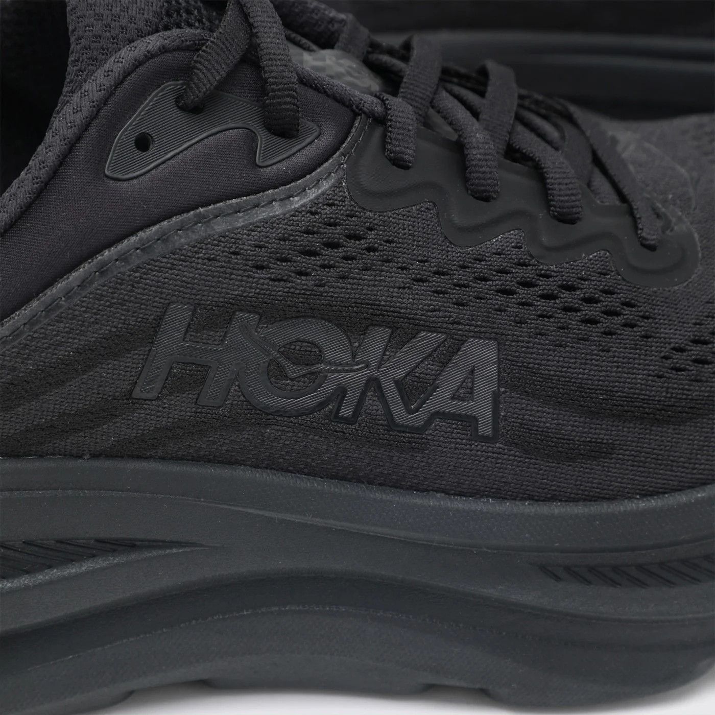 Hoka o1d2blof0426 Bondi 9 Low-Top Sneakers in Black Size US 8 / EU 41 - 5 Thumbnail